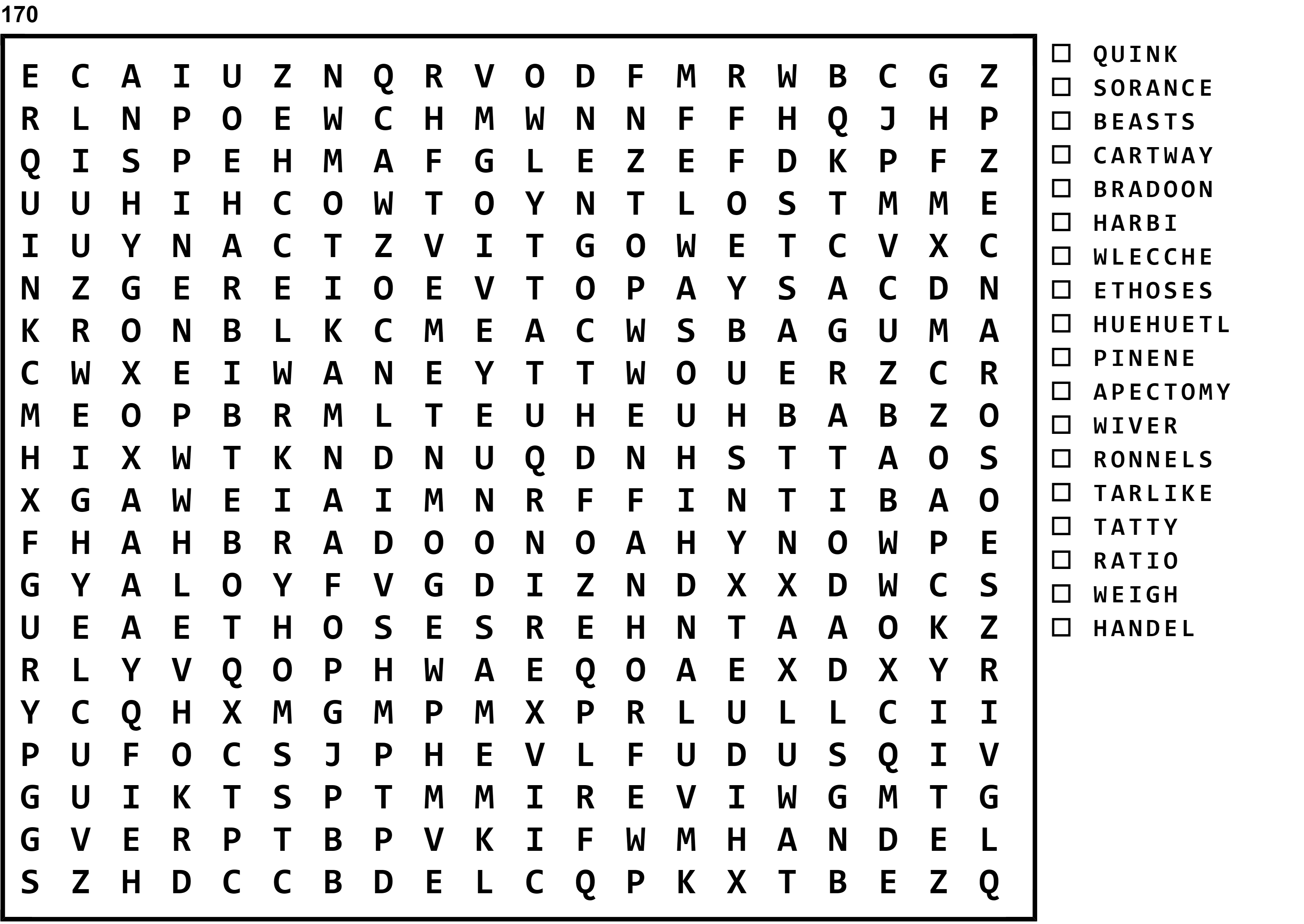 Word Search Puzzle Image