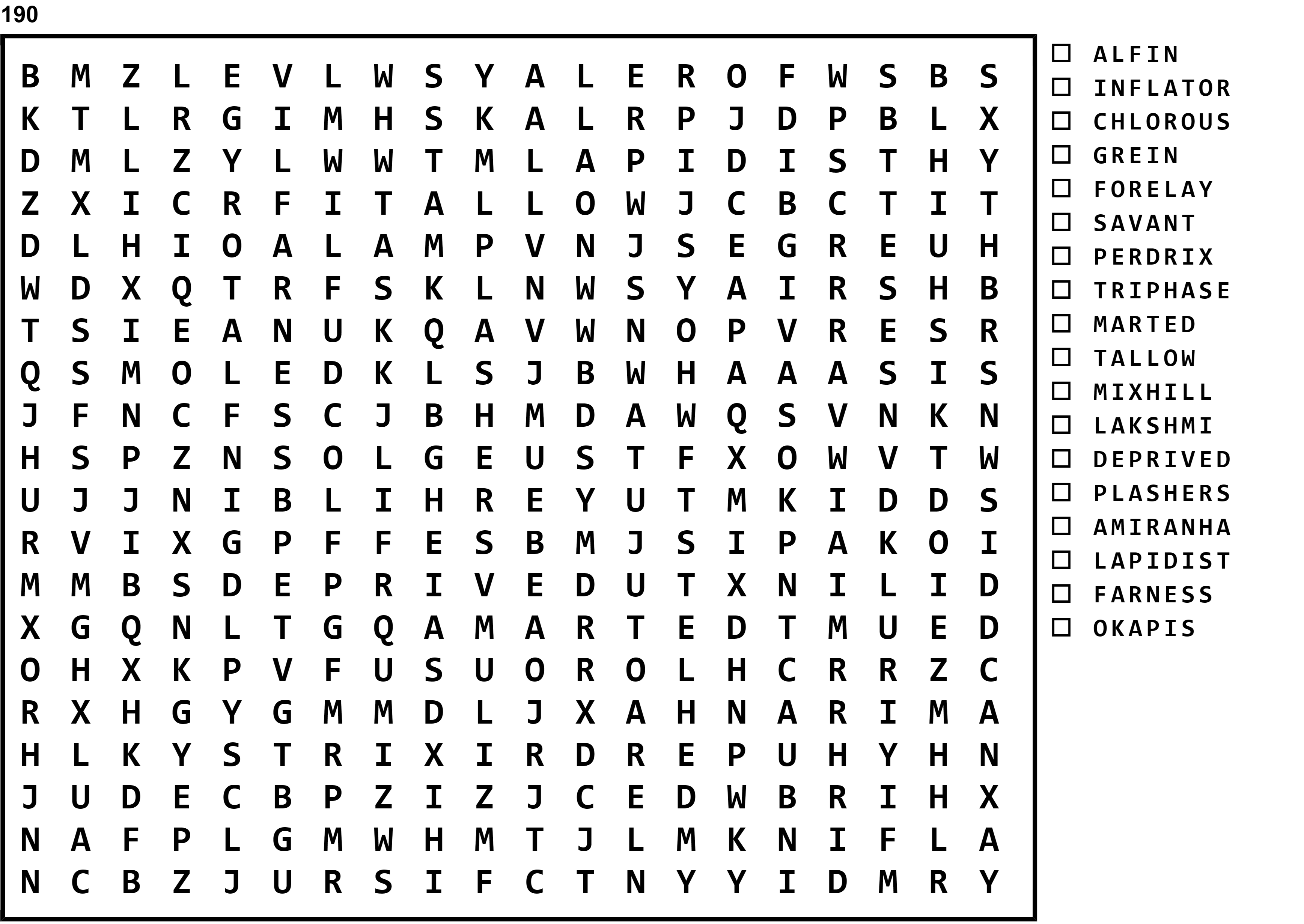 Word Search Puzzle Image