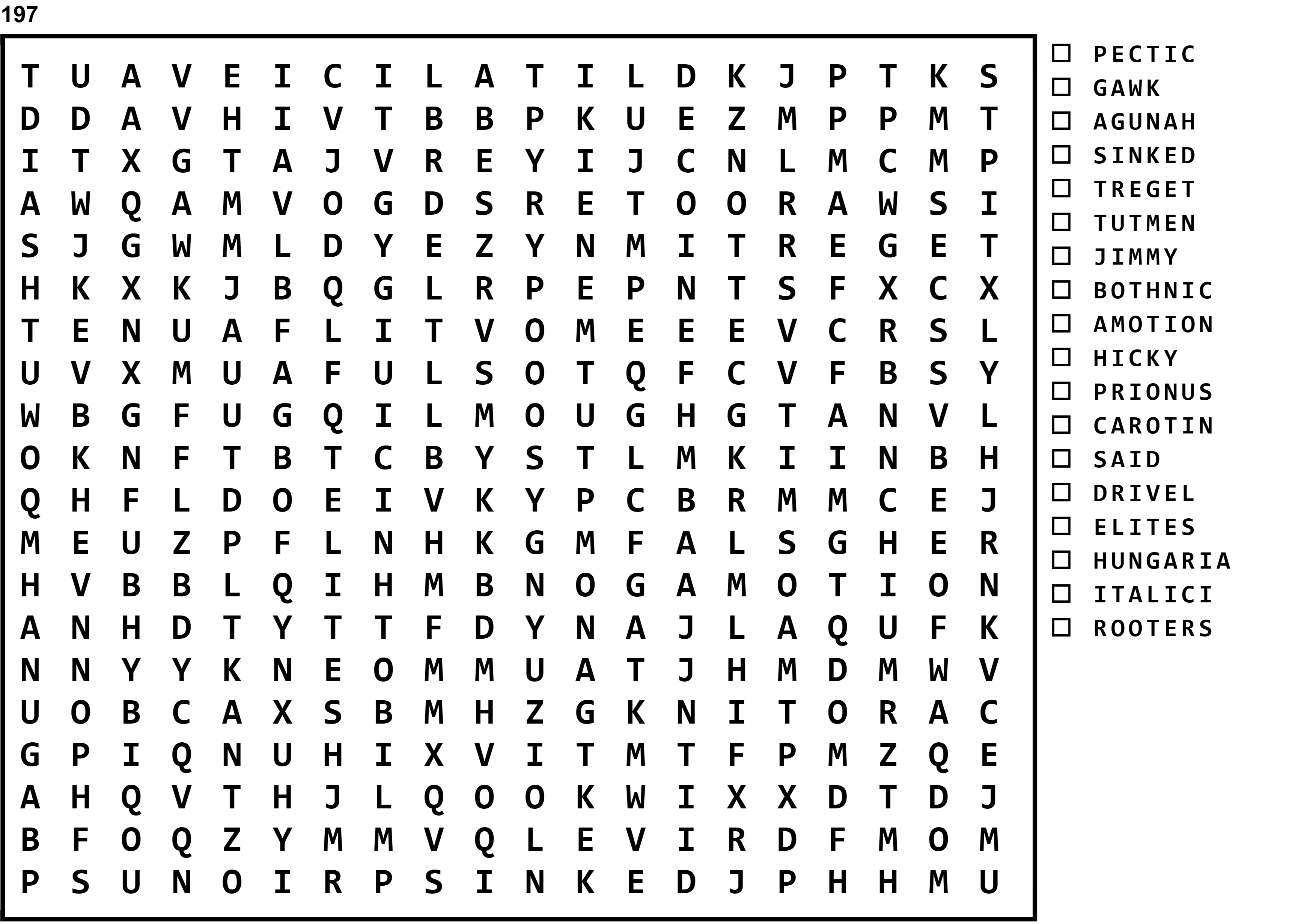 Word Search Puzzle Image