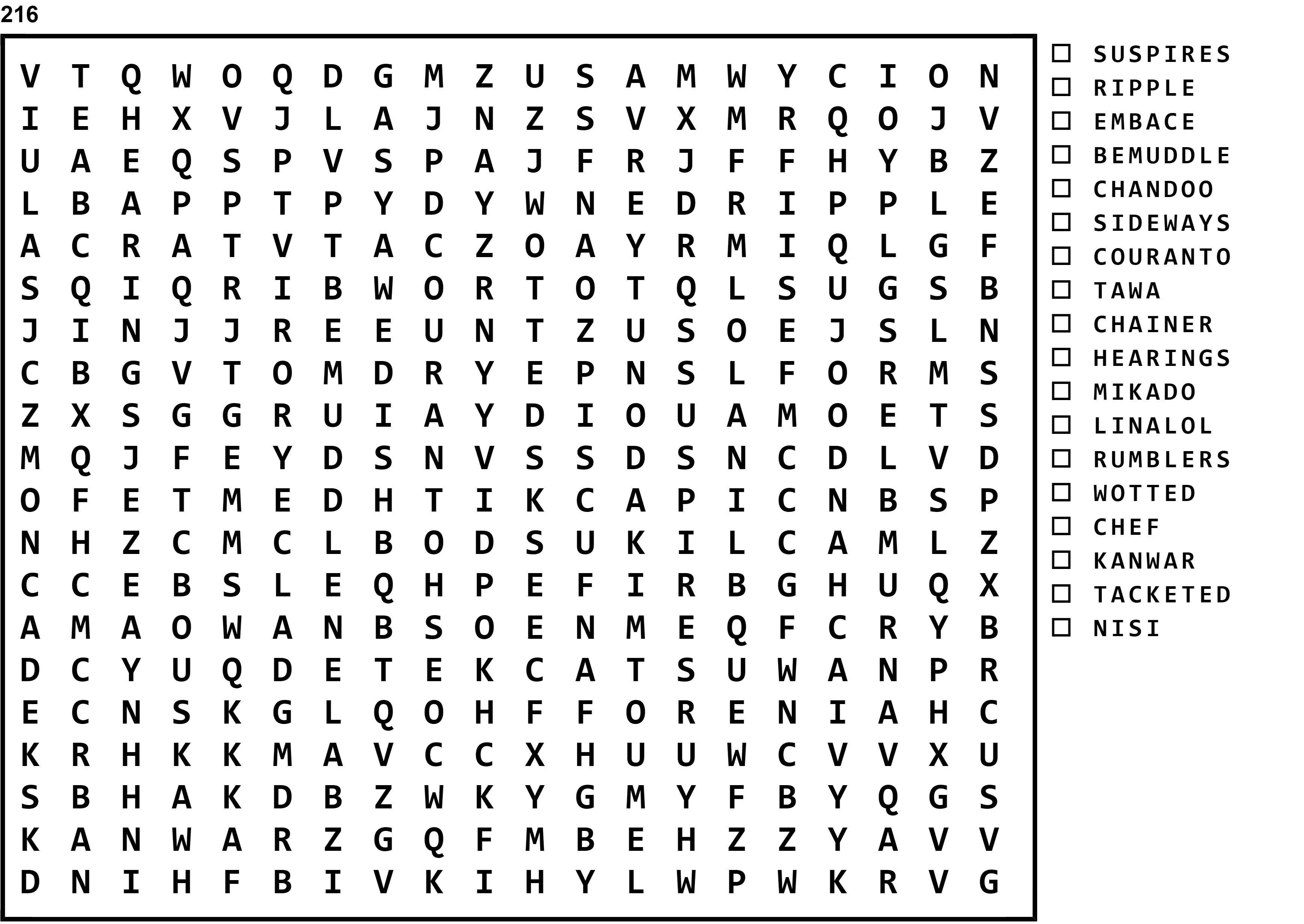 Word Search Puzzle Image