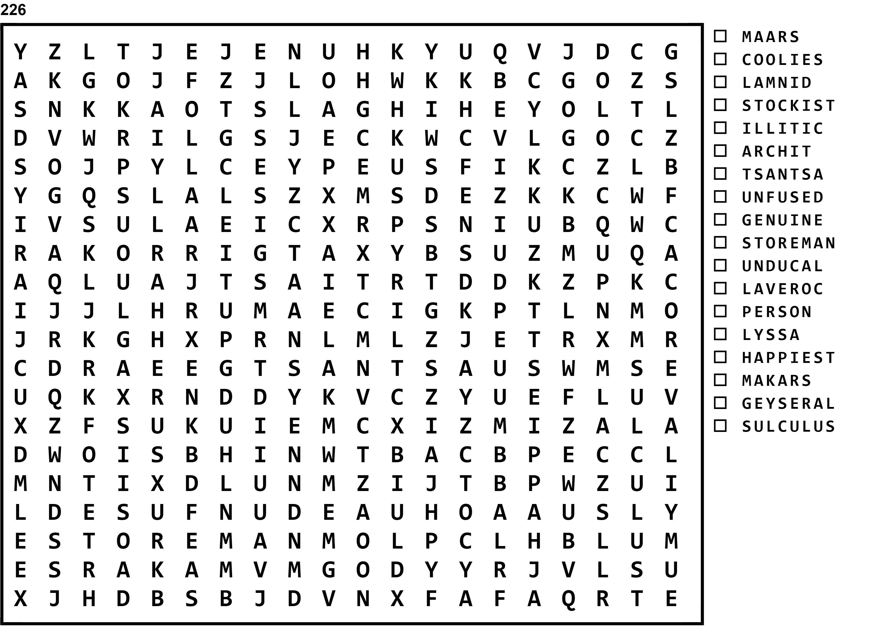 Word Search Puzzle Image