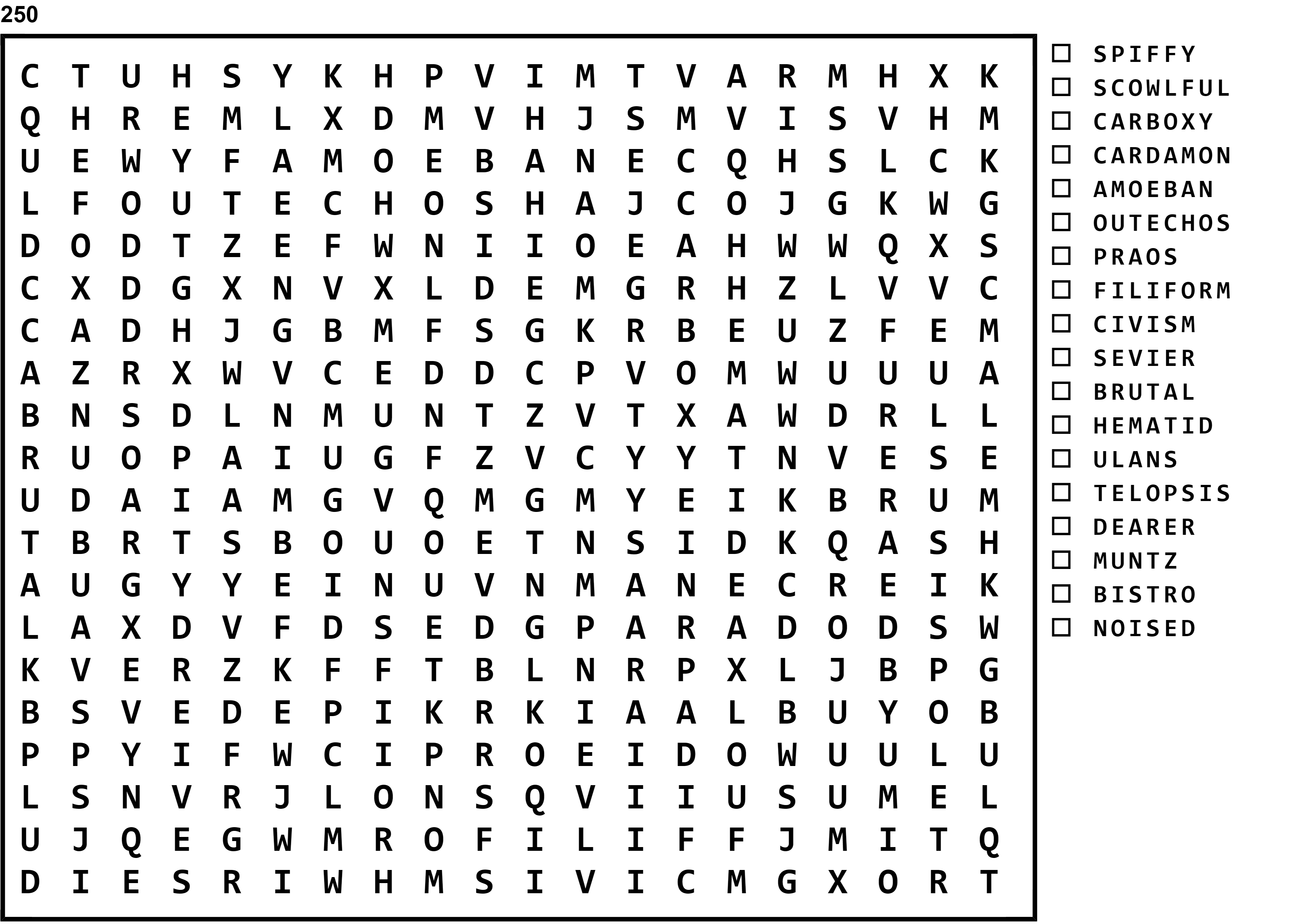 Word Search Puzzle Image