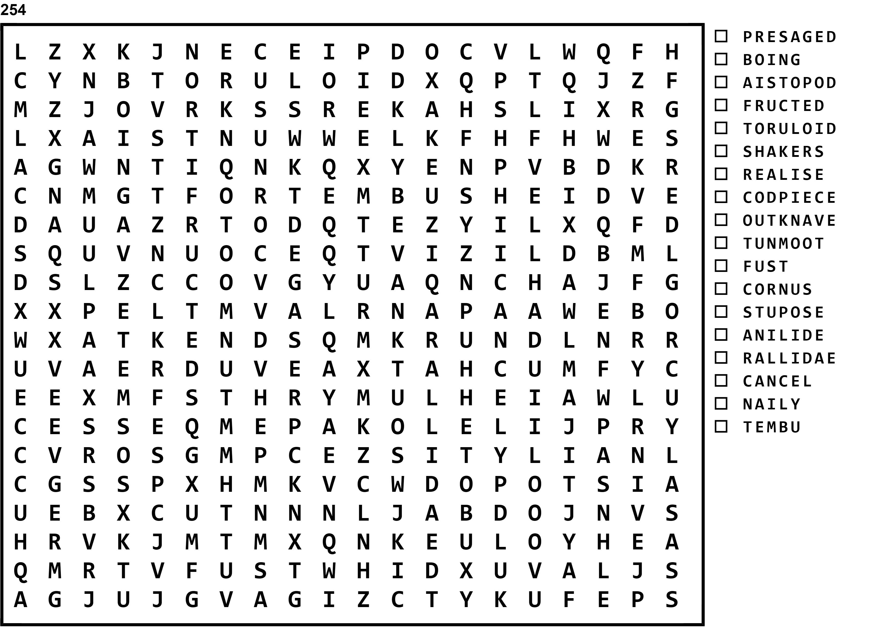 Word Search Puzzle Image