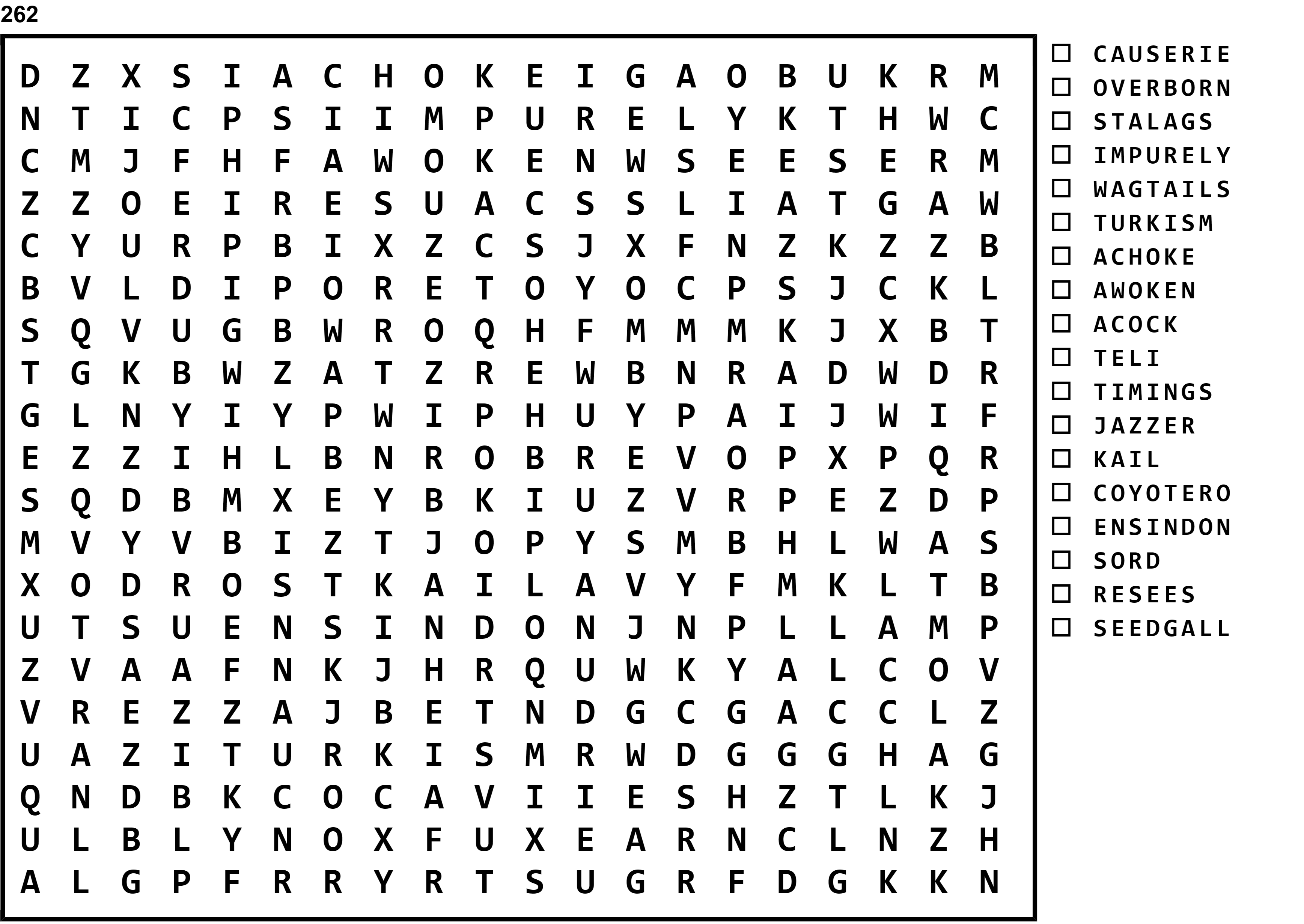 Word Search Puzzle Image