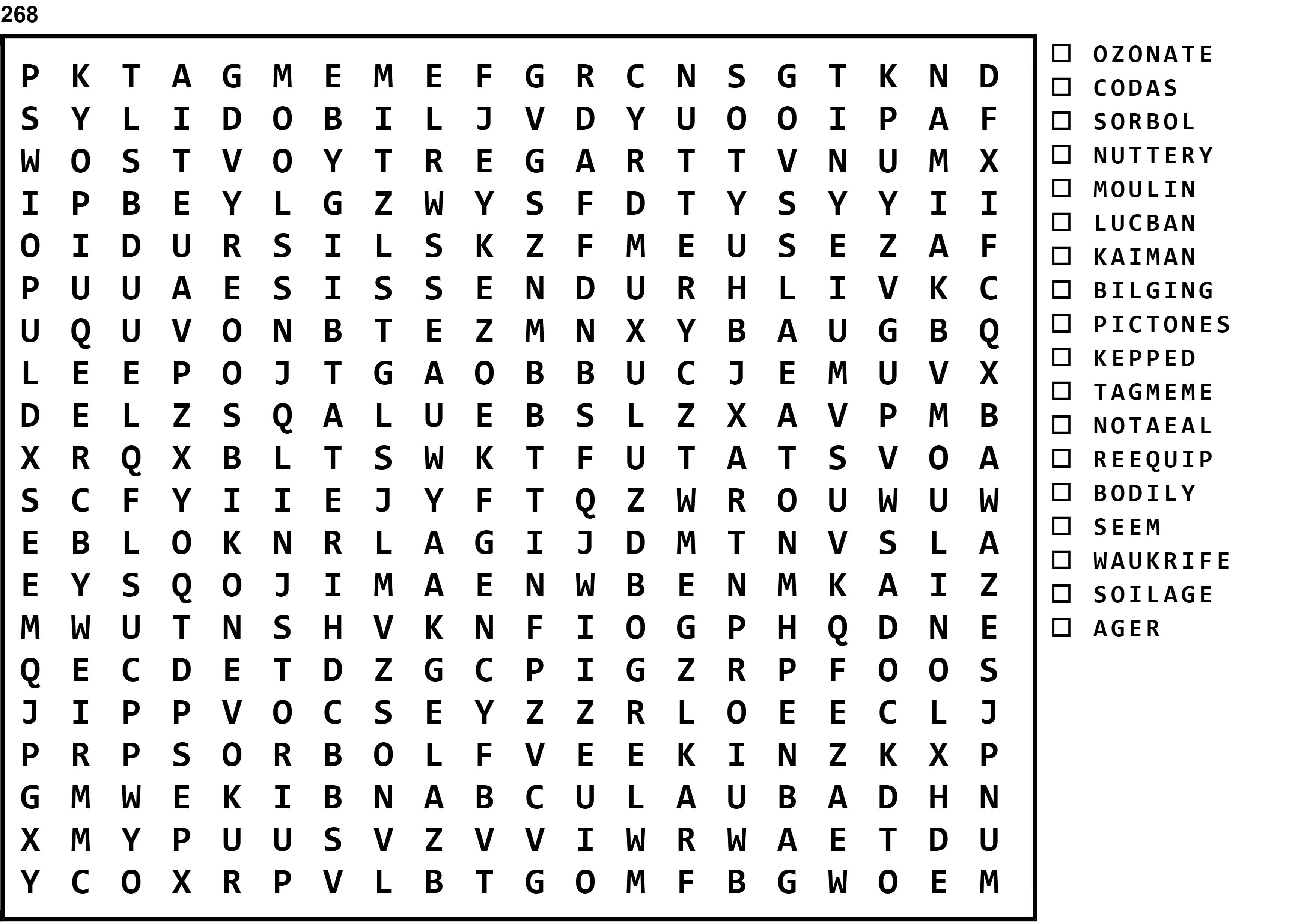 Word Search Puzzle Image