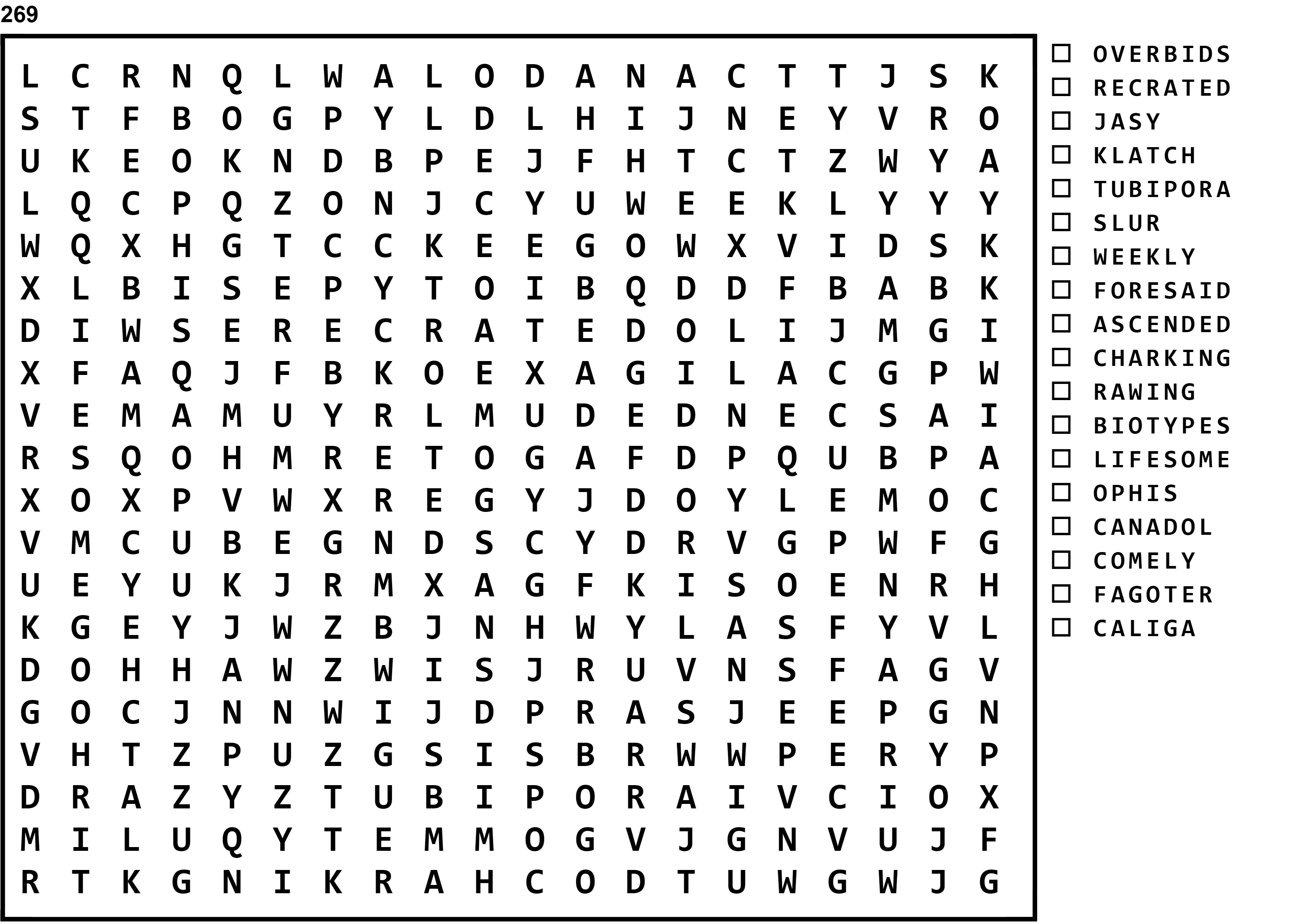 Word Search Puzzle Image