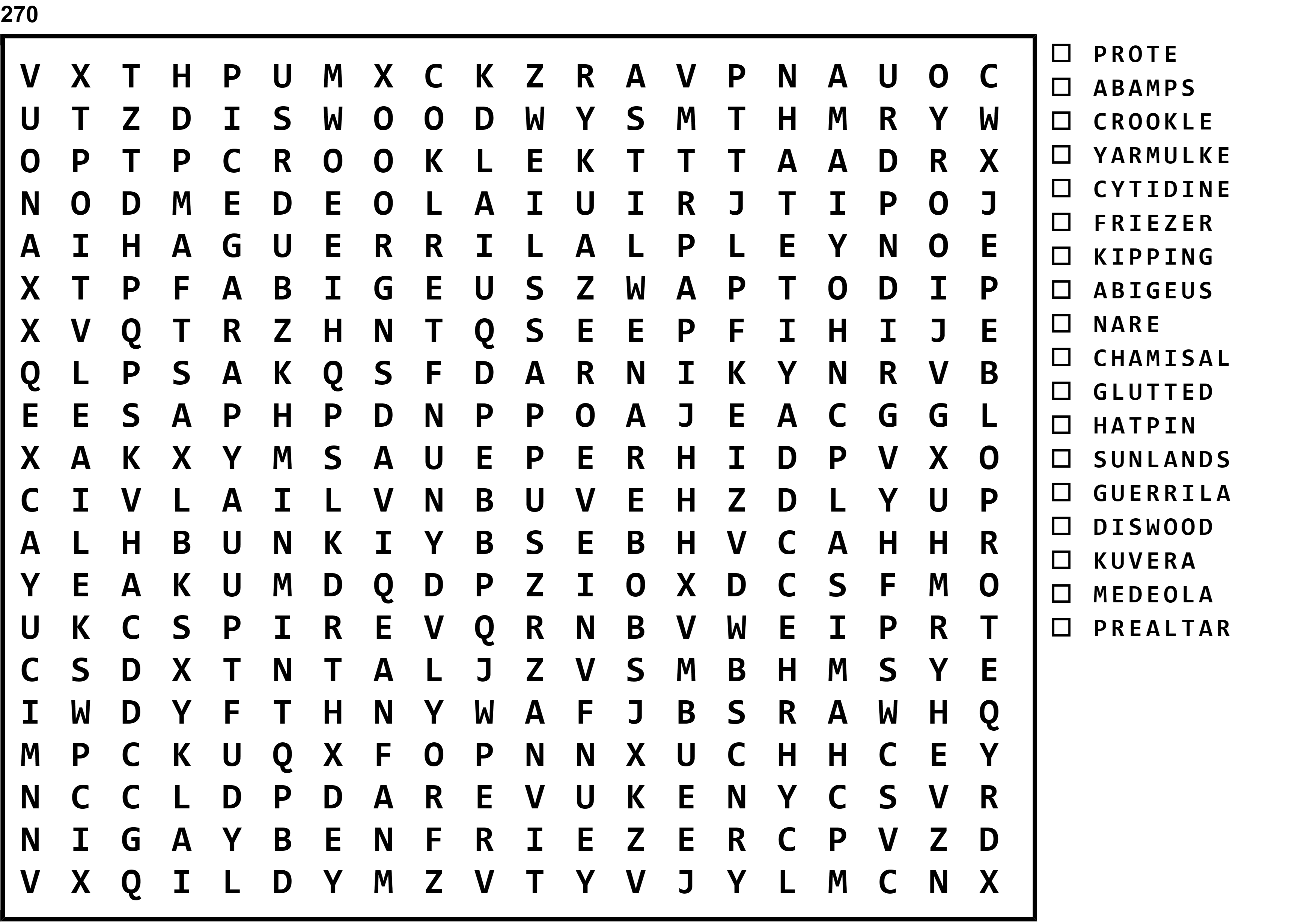 Word Search Puzzle Image