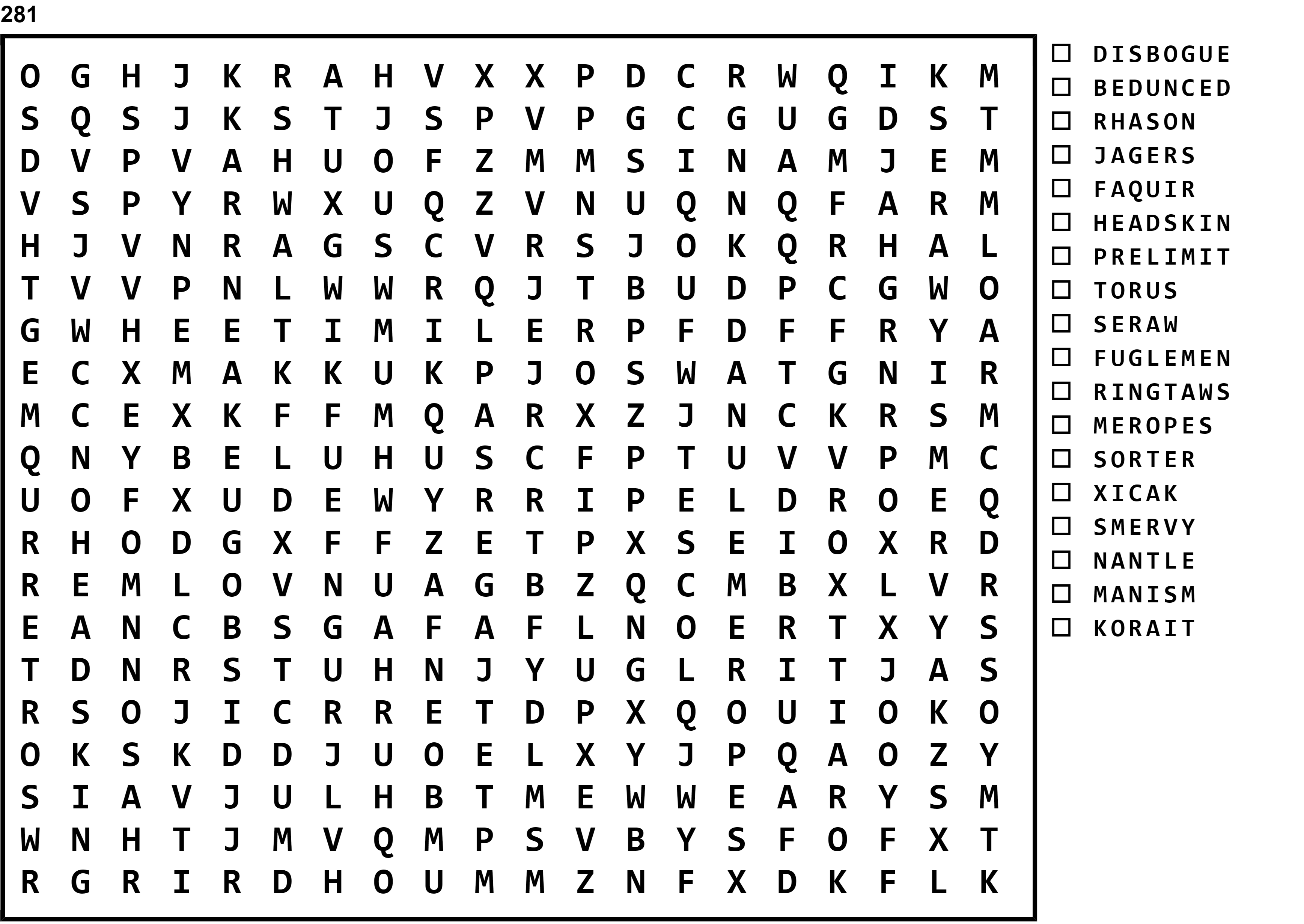 Word Search Puzzle Image