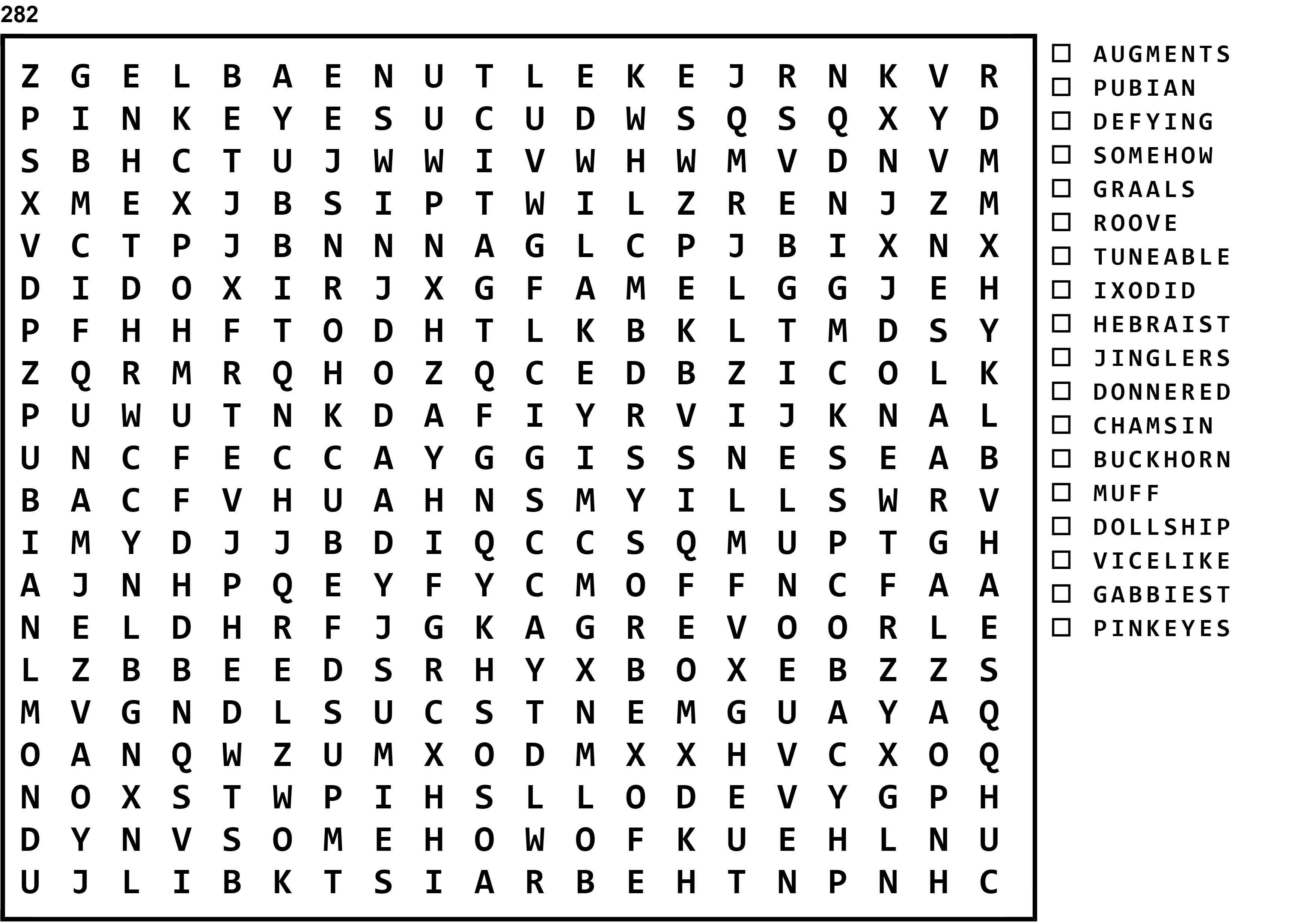 Word Search Puzzle Image