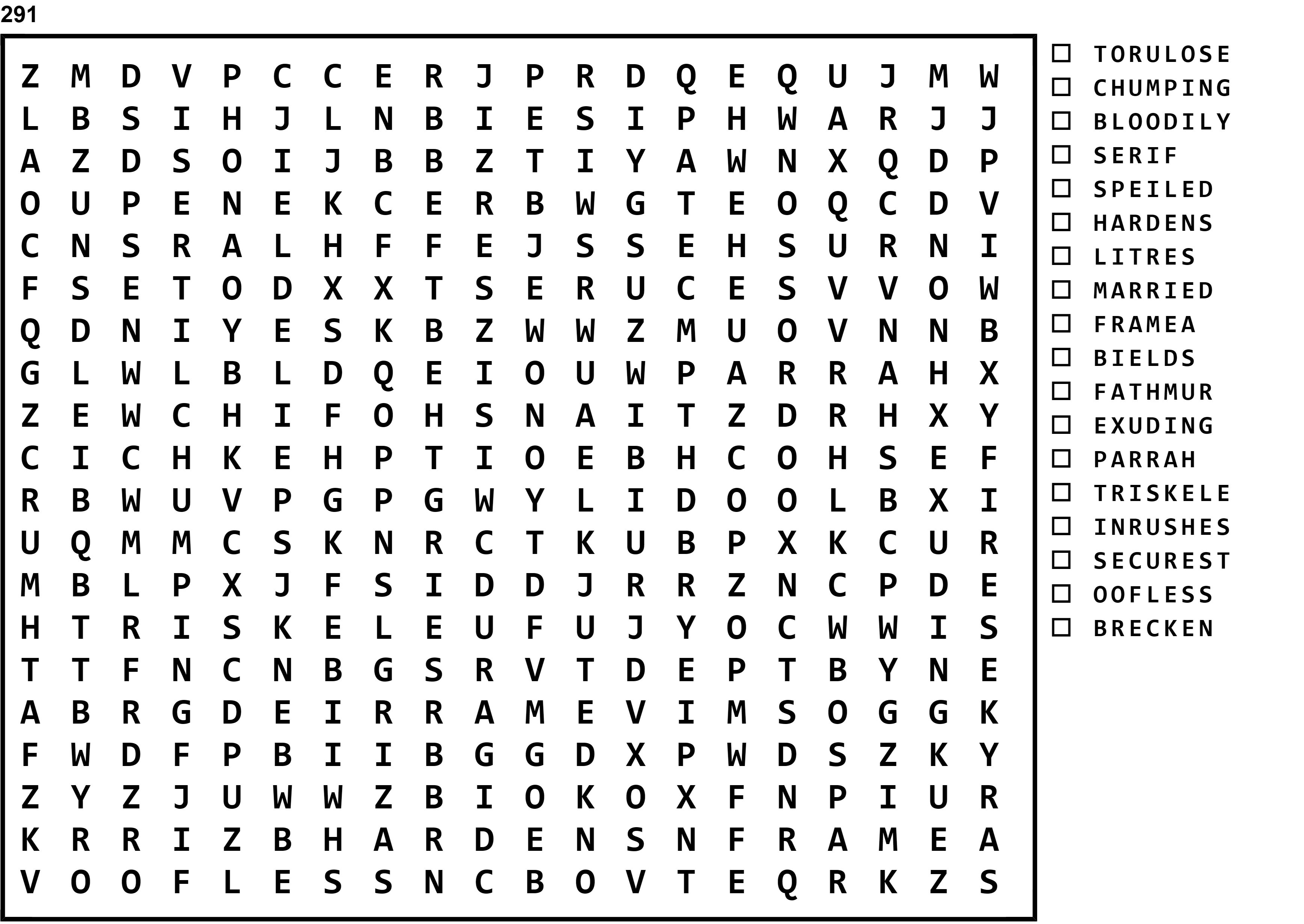 Word Search Puzzle Image