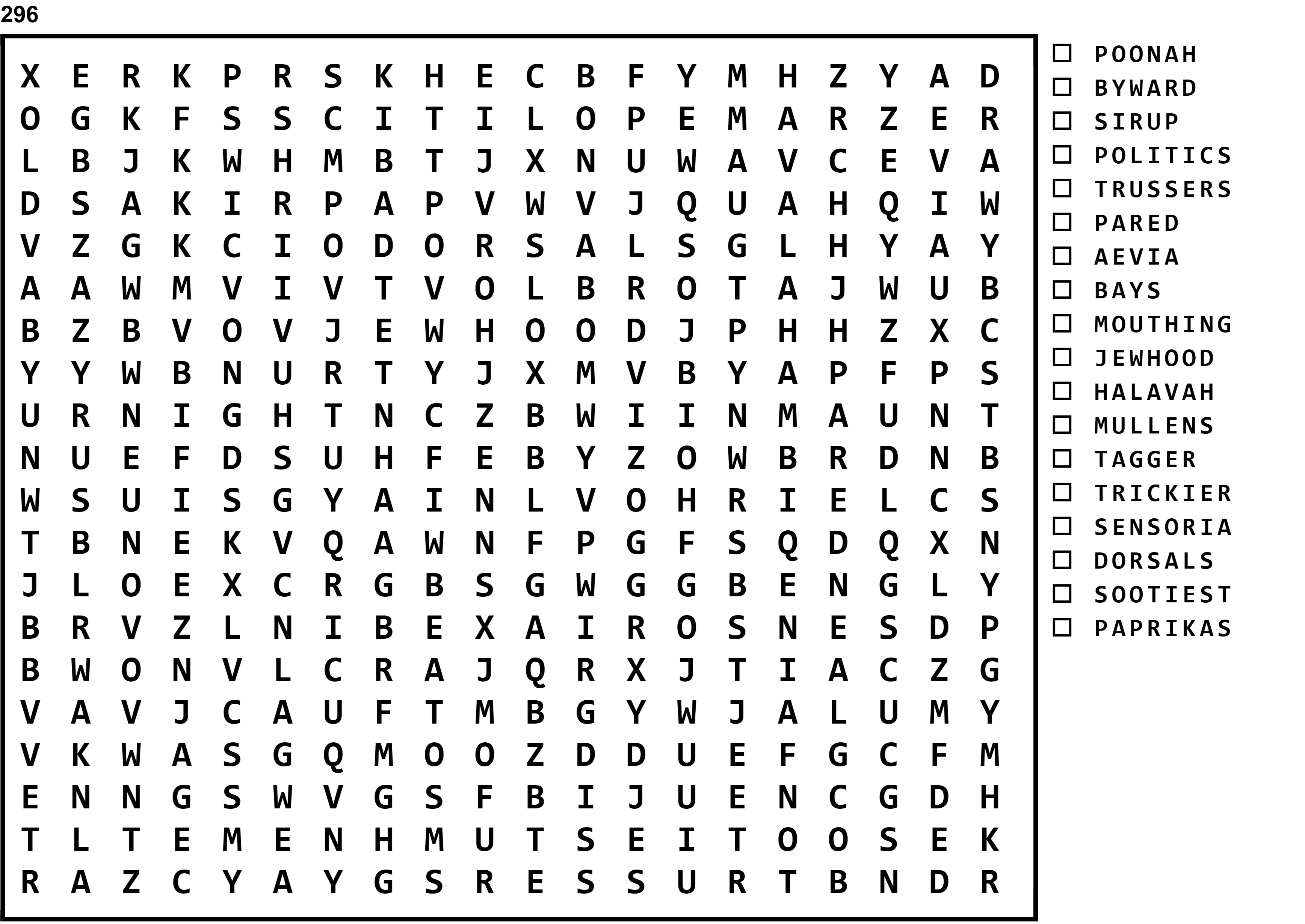 Word Search Puzzle Image