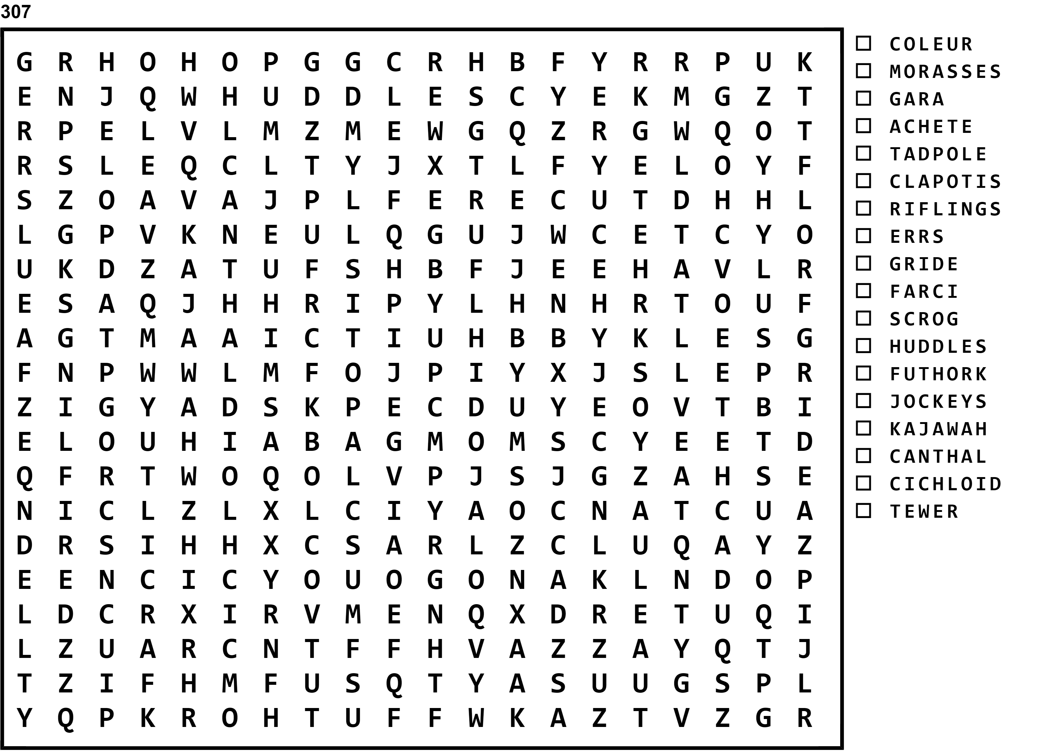 Word Search Puzzle Image