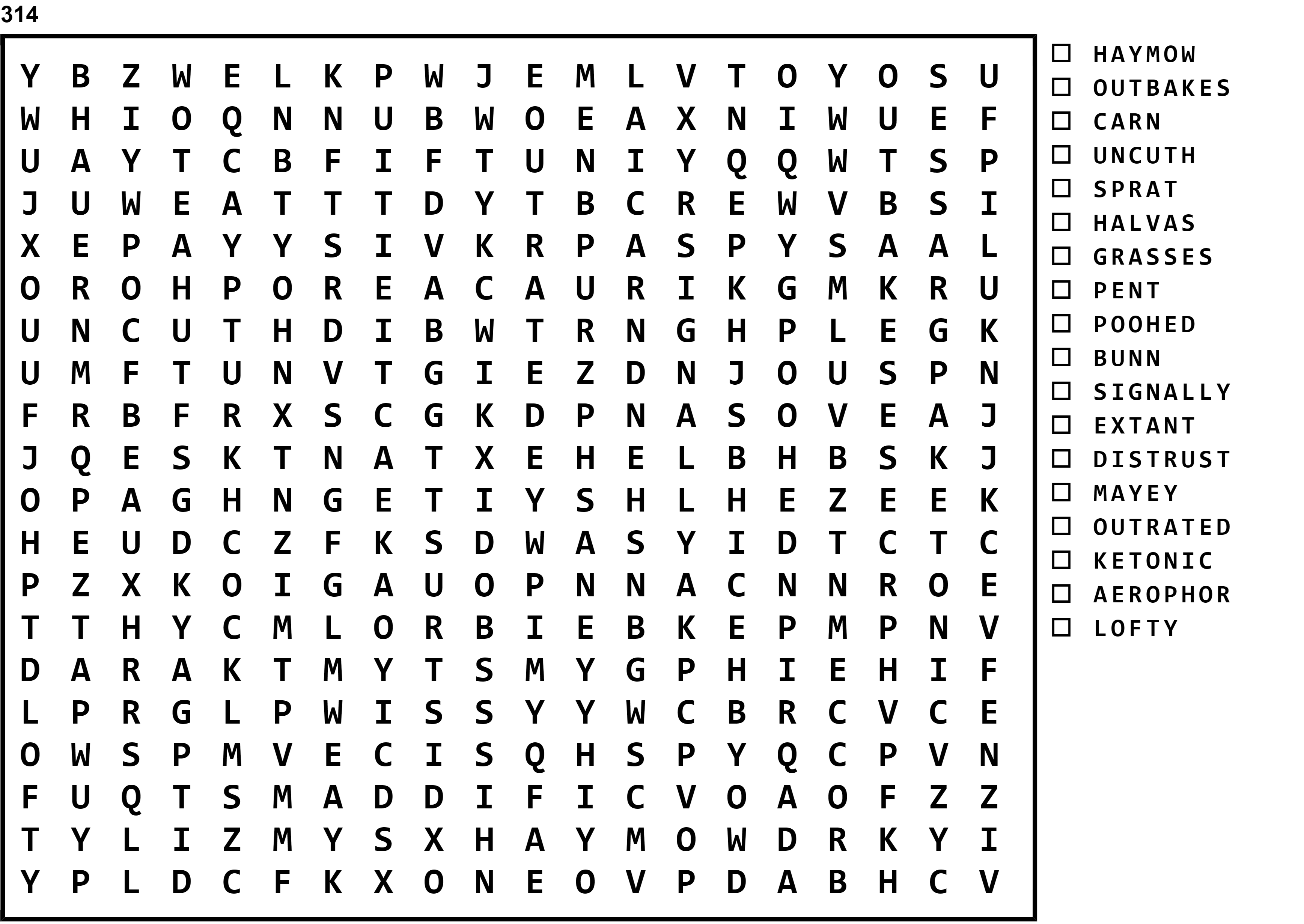 Word Search Puzzle Image