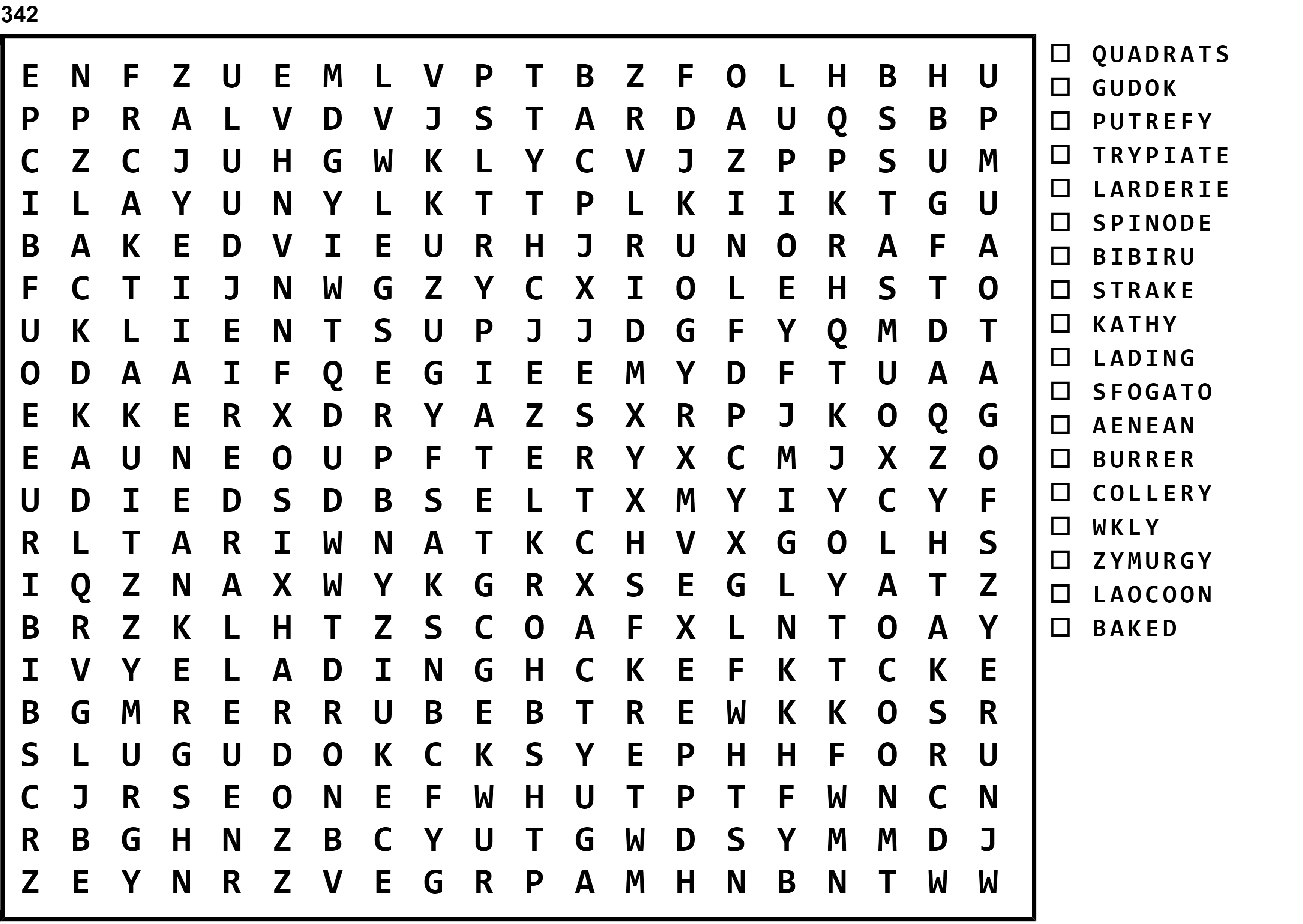 Word Search Puzzle Image