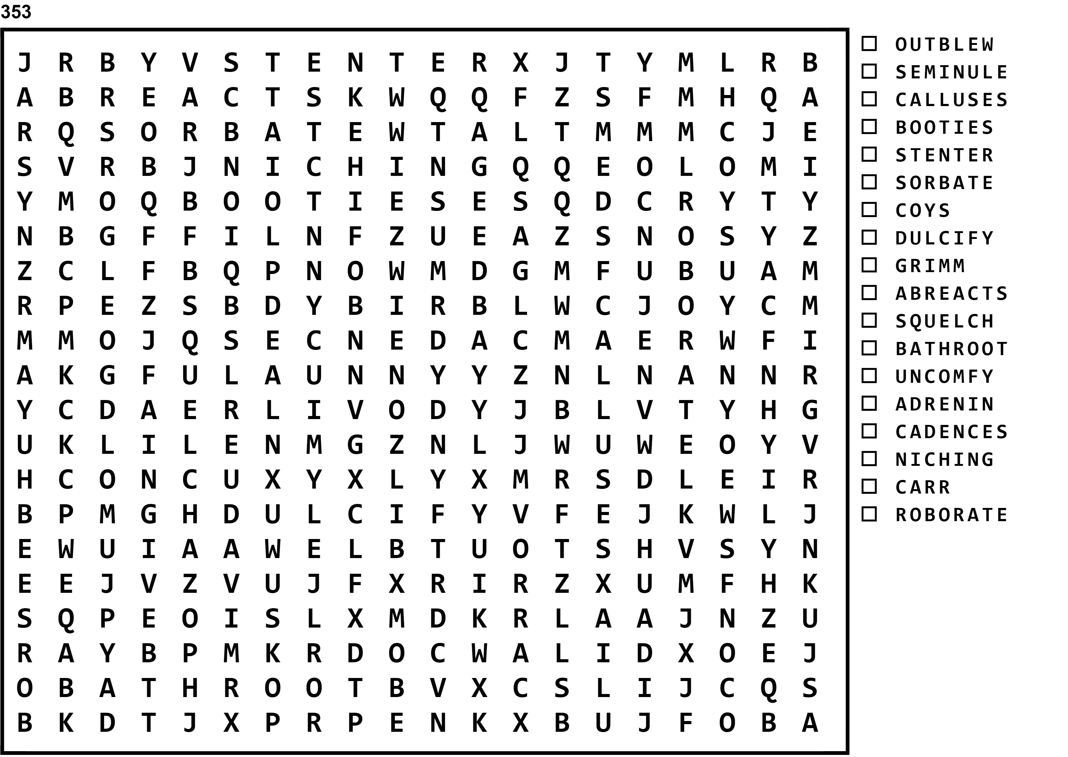 Word Search Puzzle Image