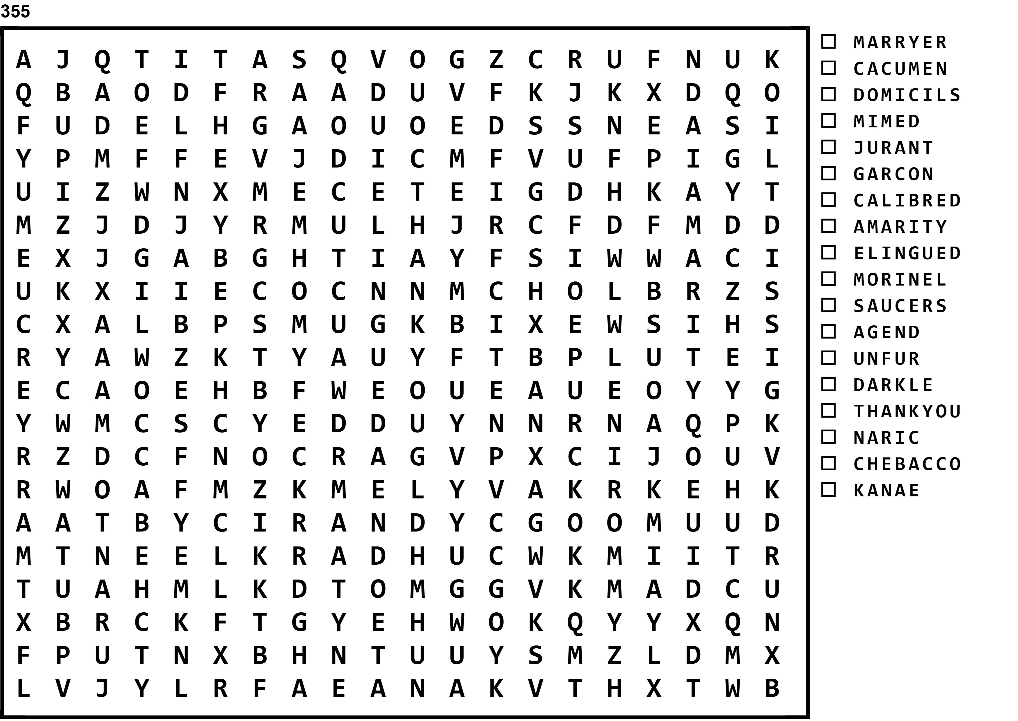 Word Search Puzzle Image