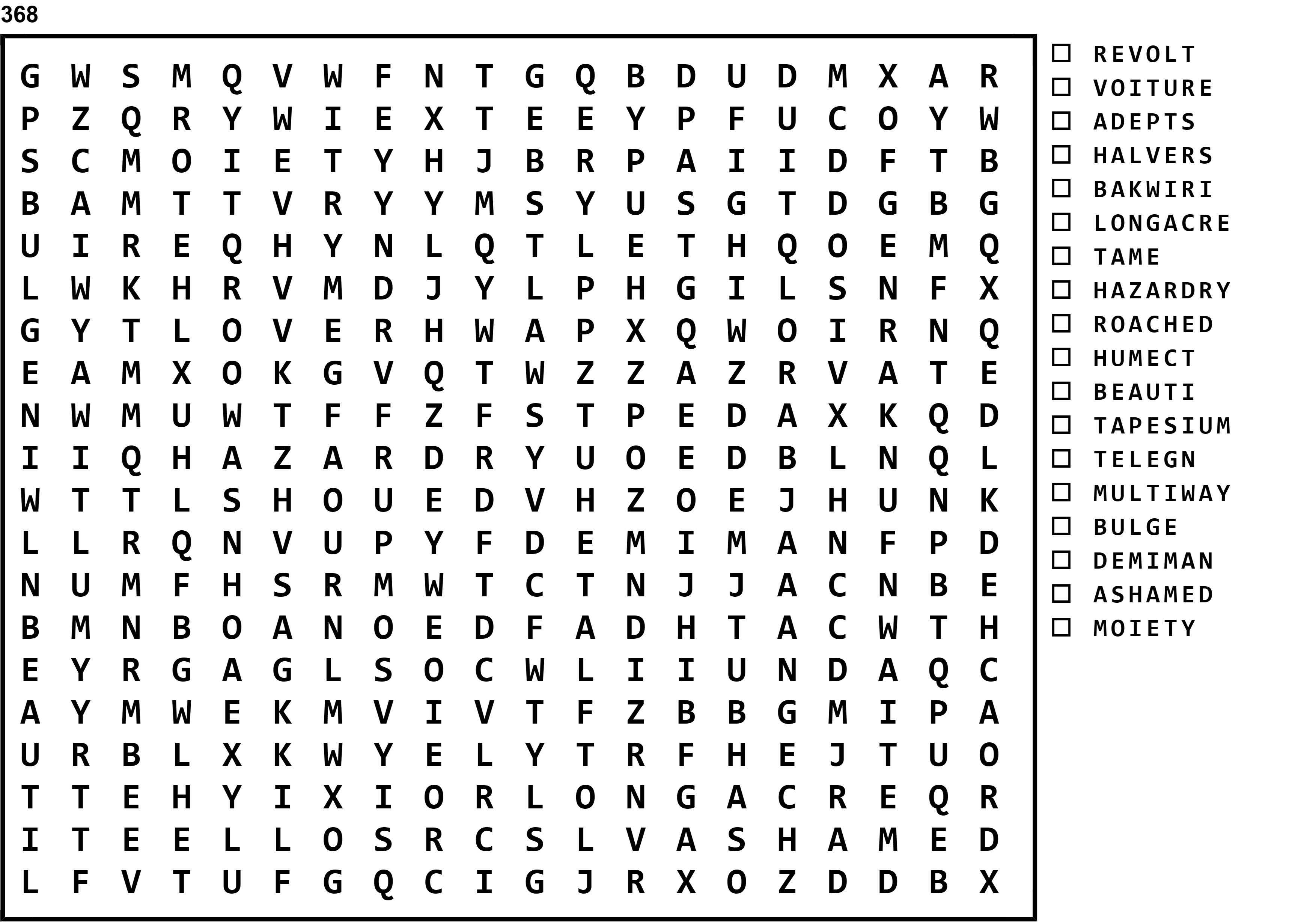 Word Search Puzzle Image