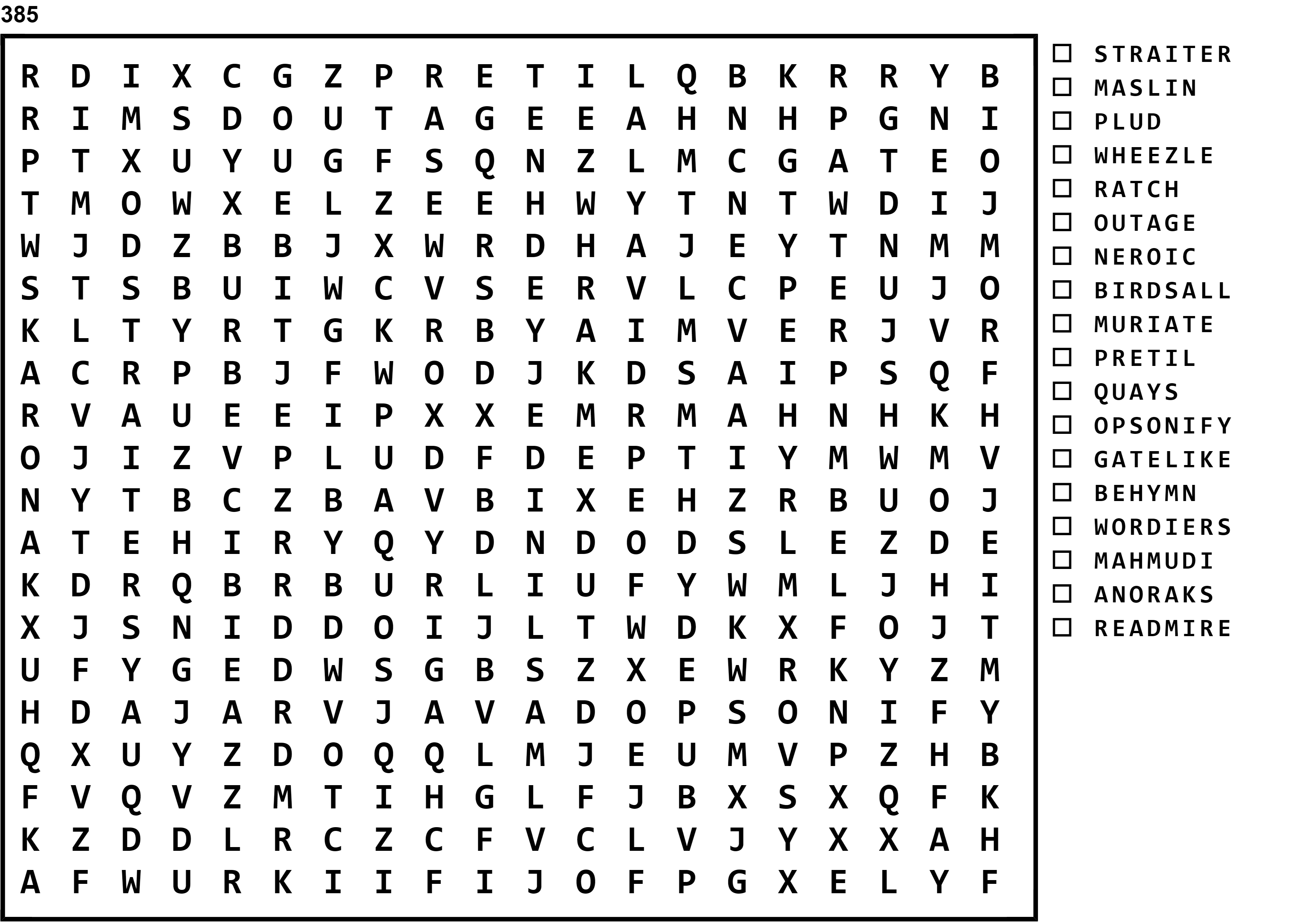 Word Search Puzzle Image