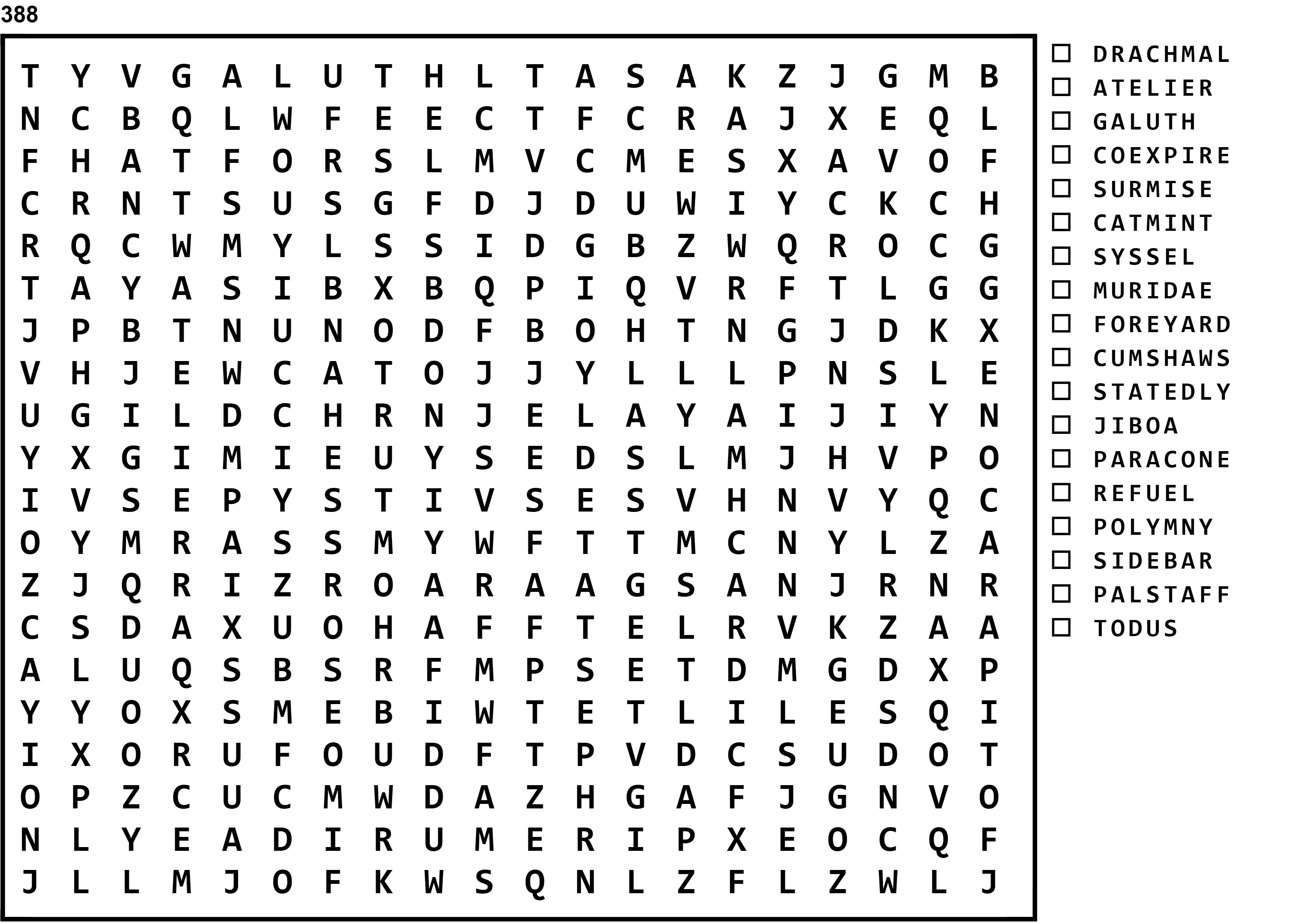Word Search Puzzle Image