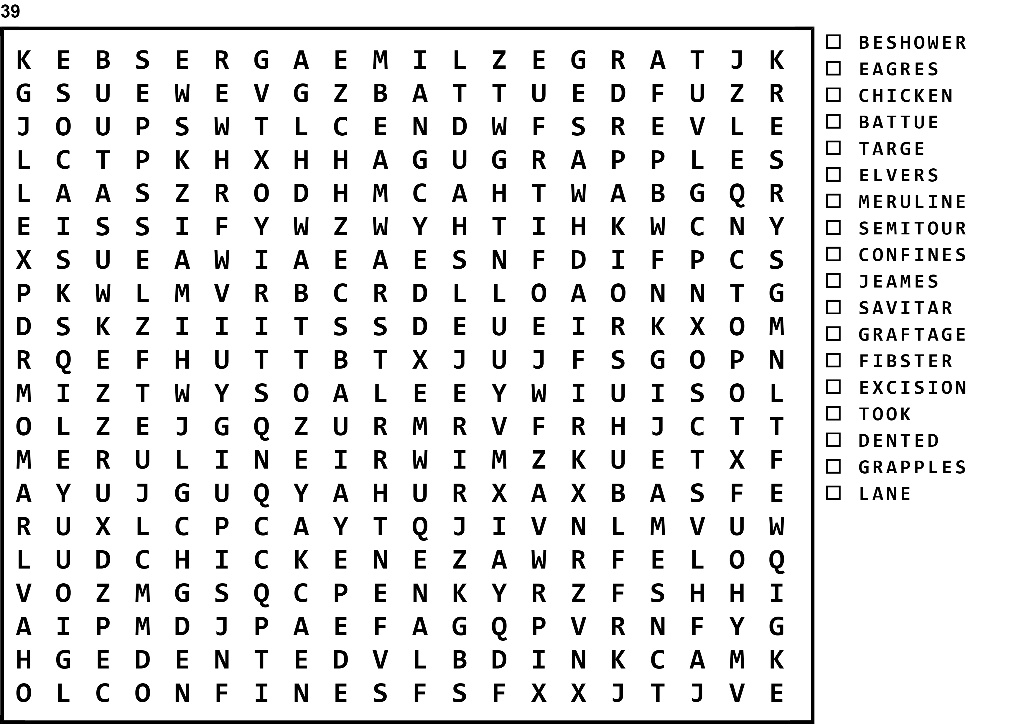 Word Search Puzzle Image