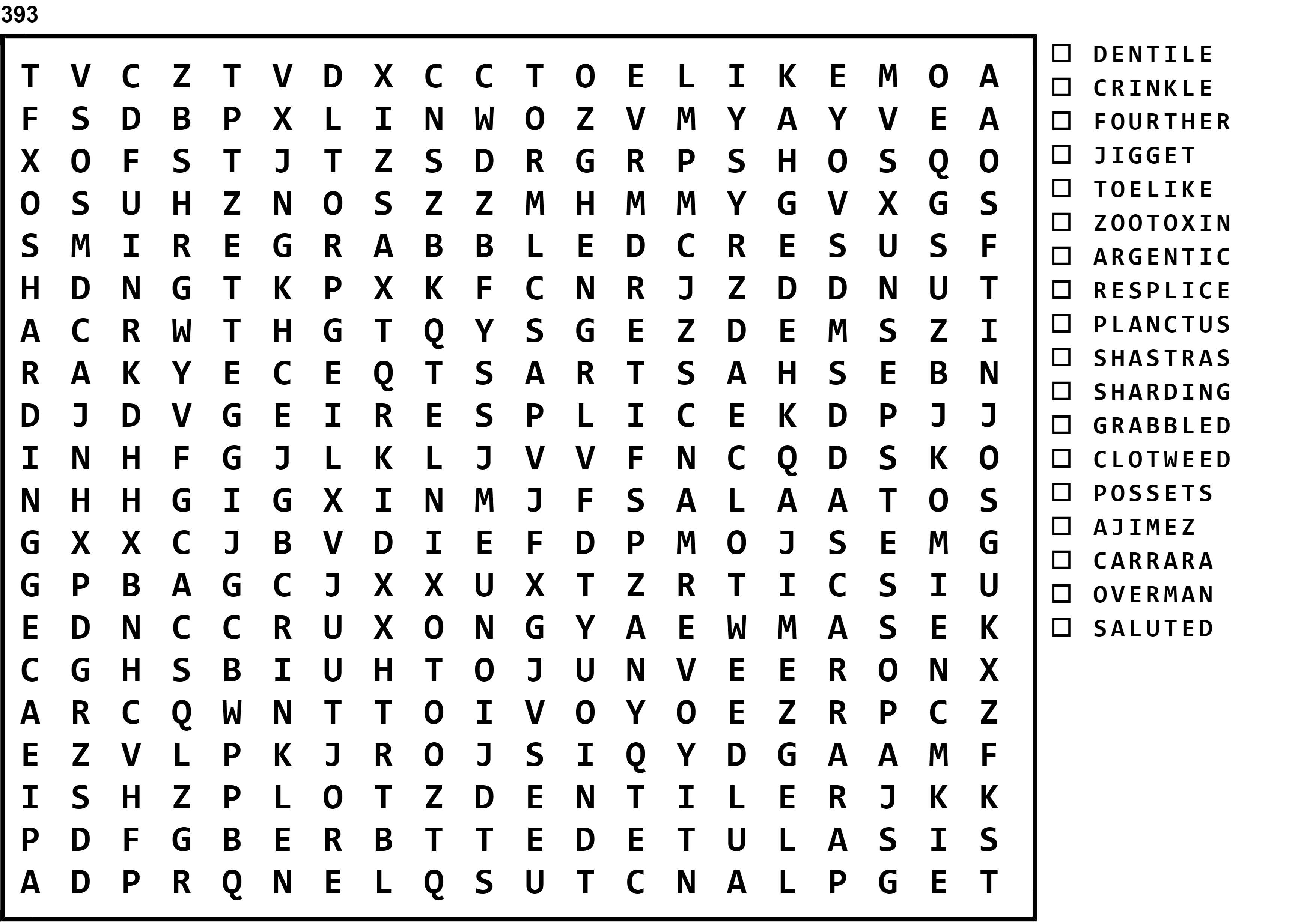 Word Search Puzzle Image