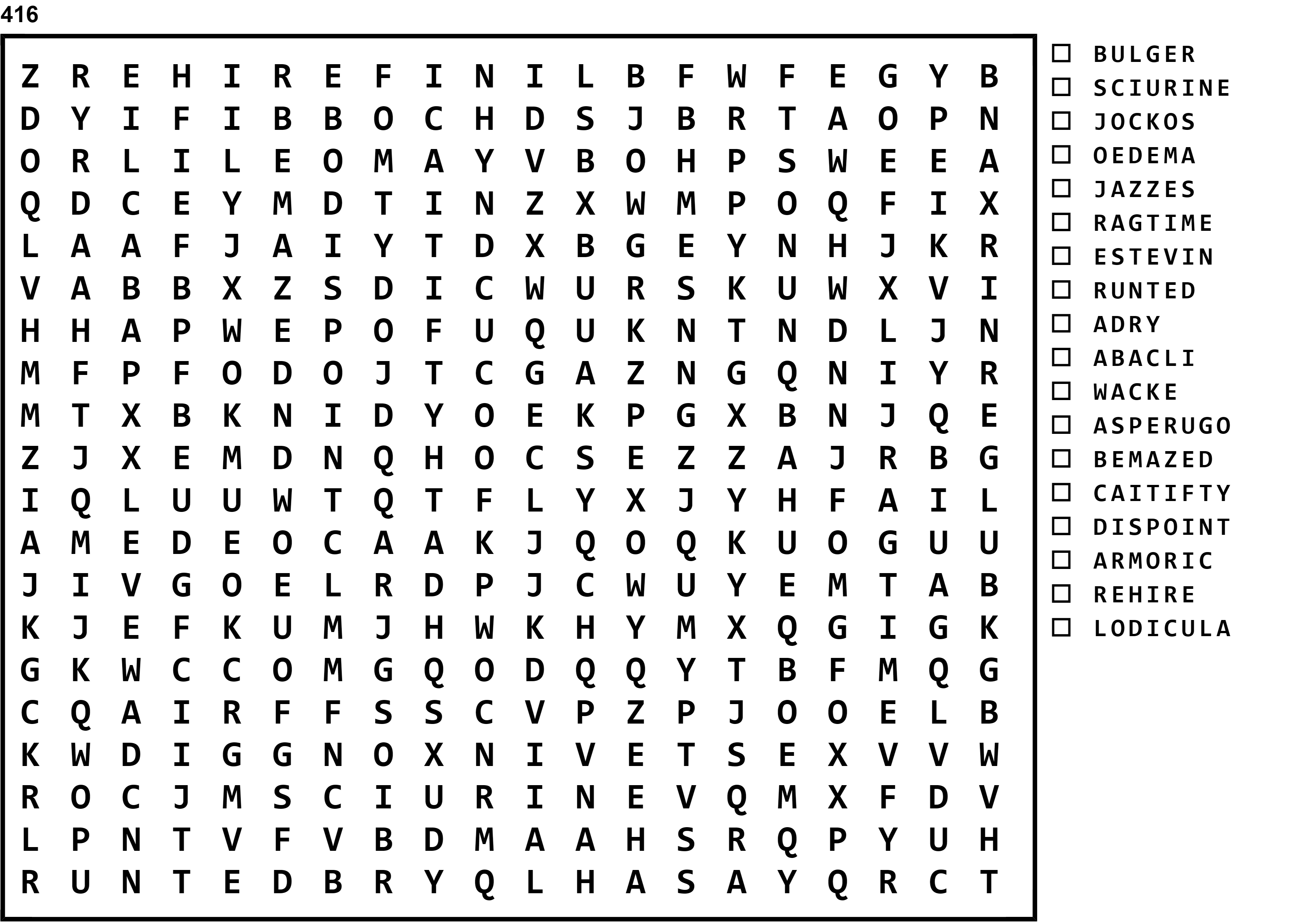 Word Search Puzzle Image