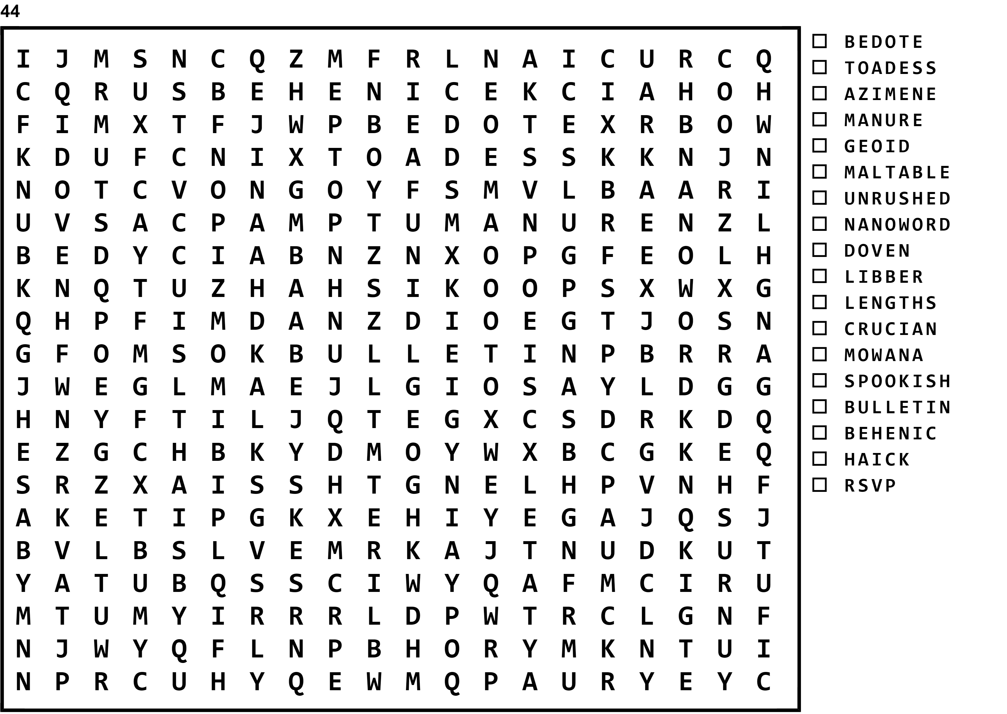 Word Search Puzzle Image