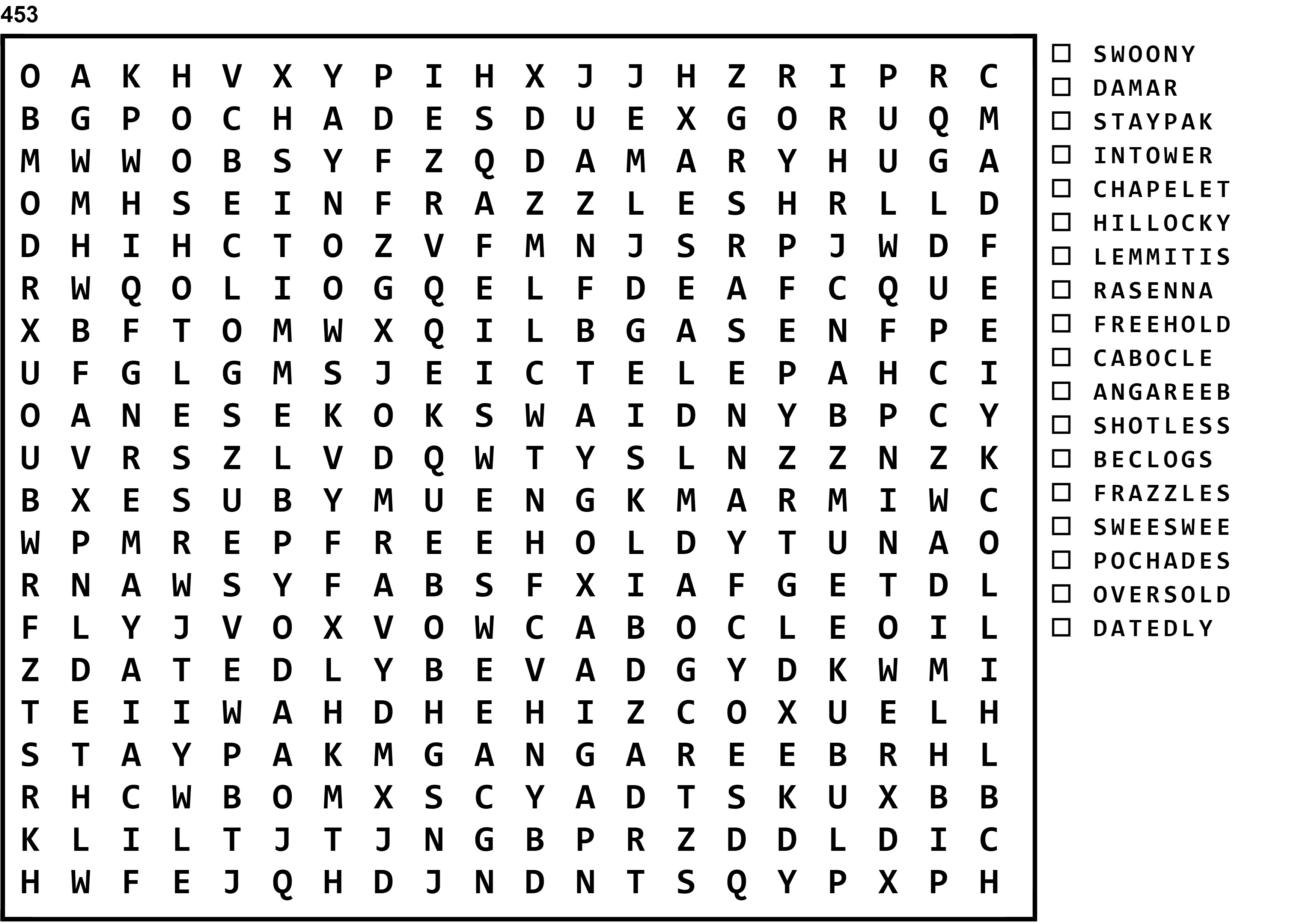 Word Search Puzzle Image