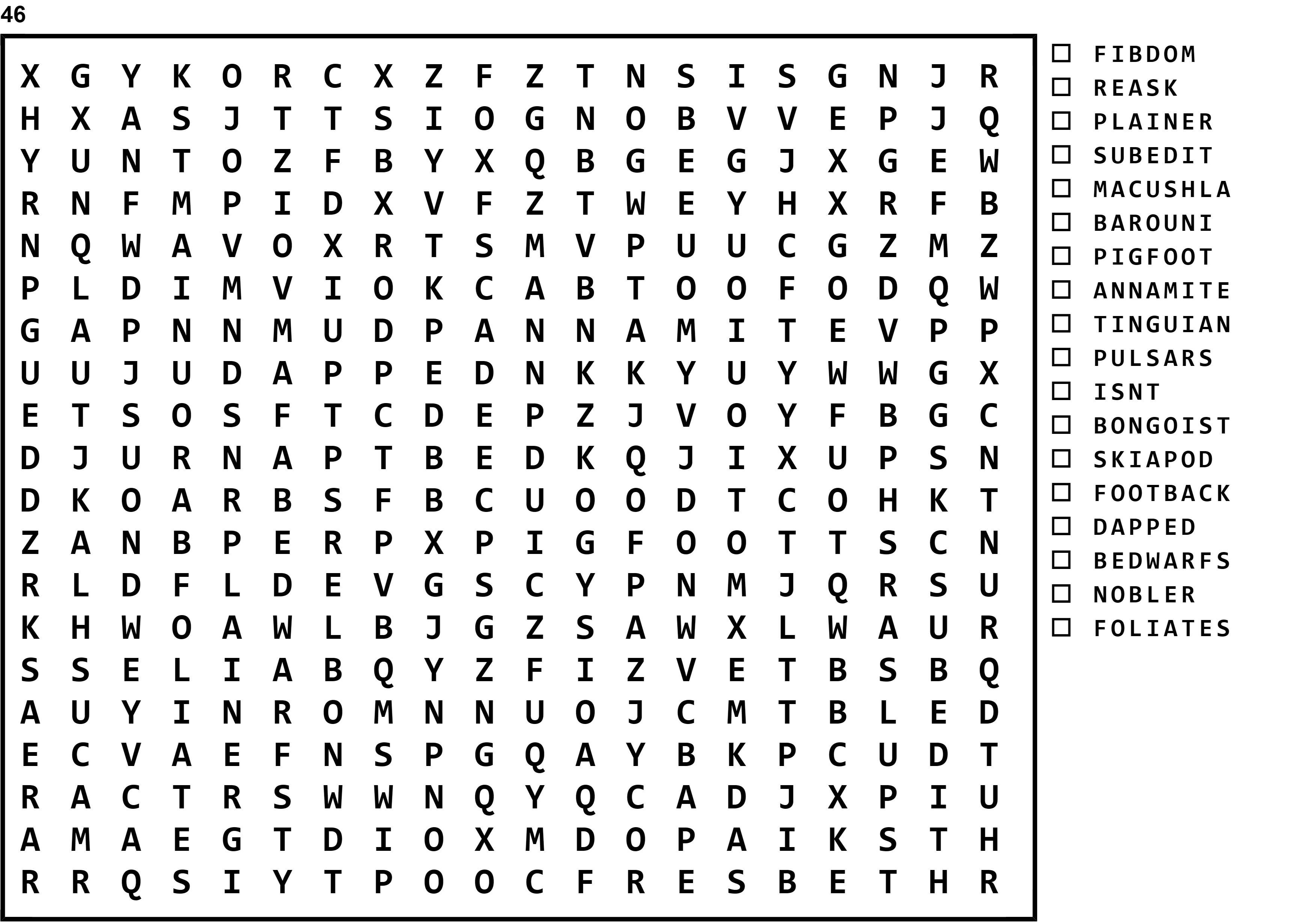 Word Search Puzzle Image