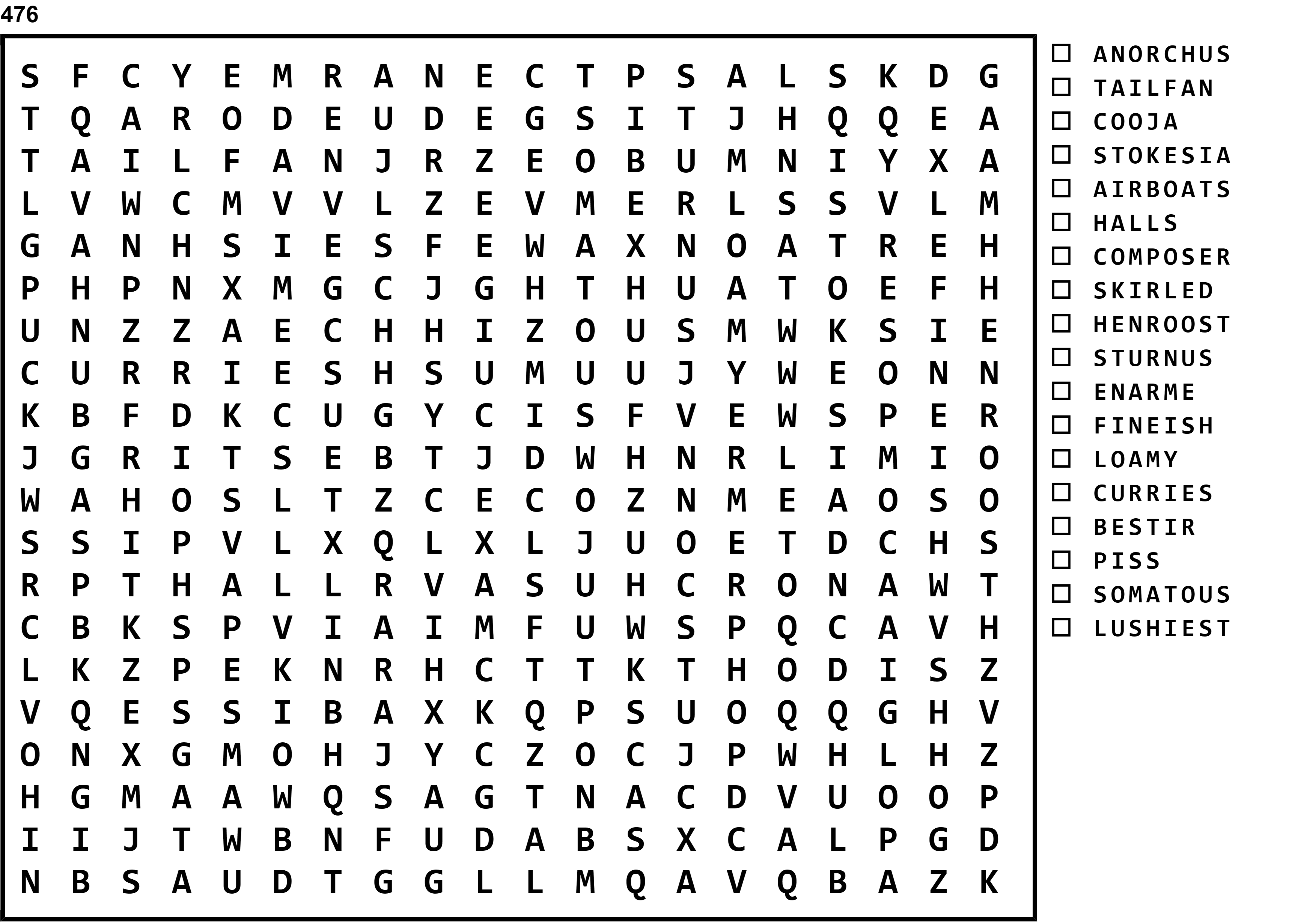 Word Search Puzzle Image