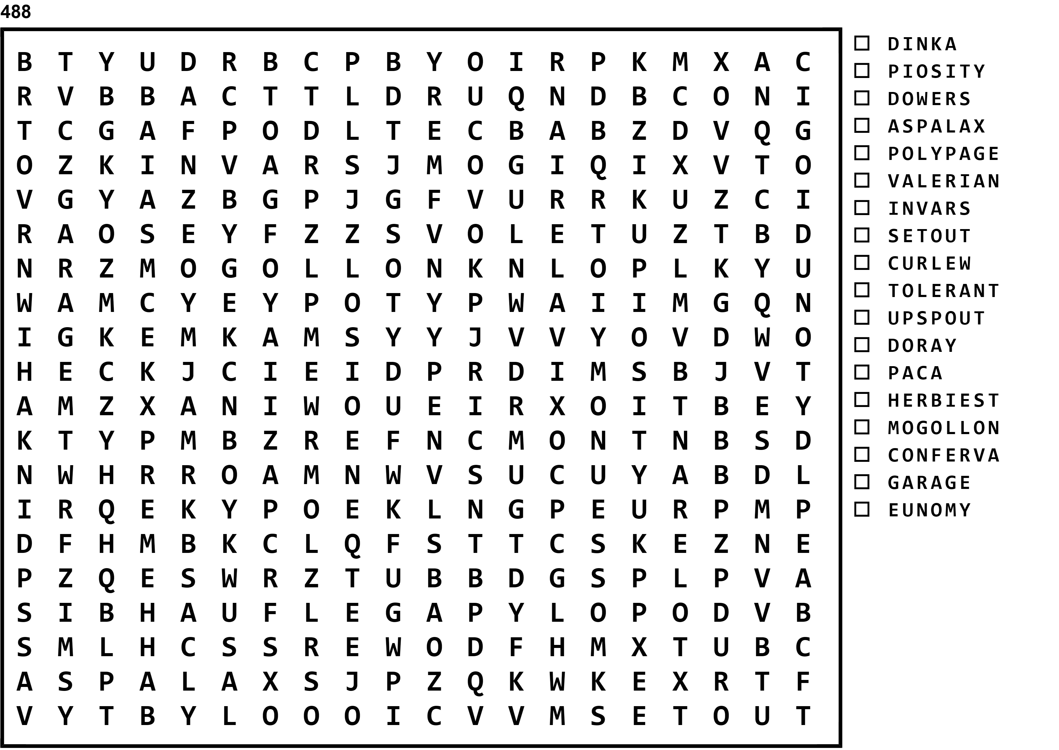 Word Search Puzzle Image