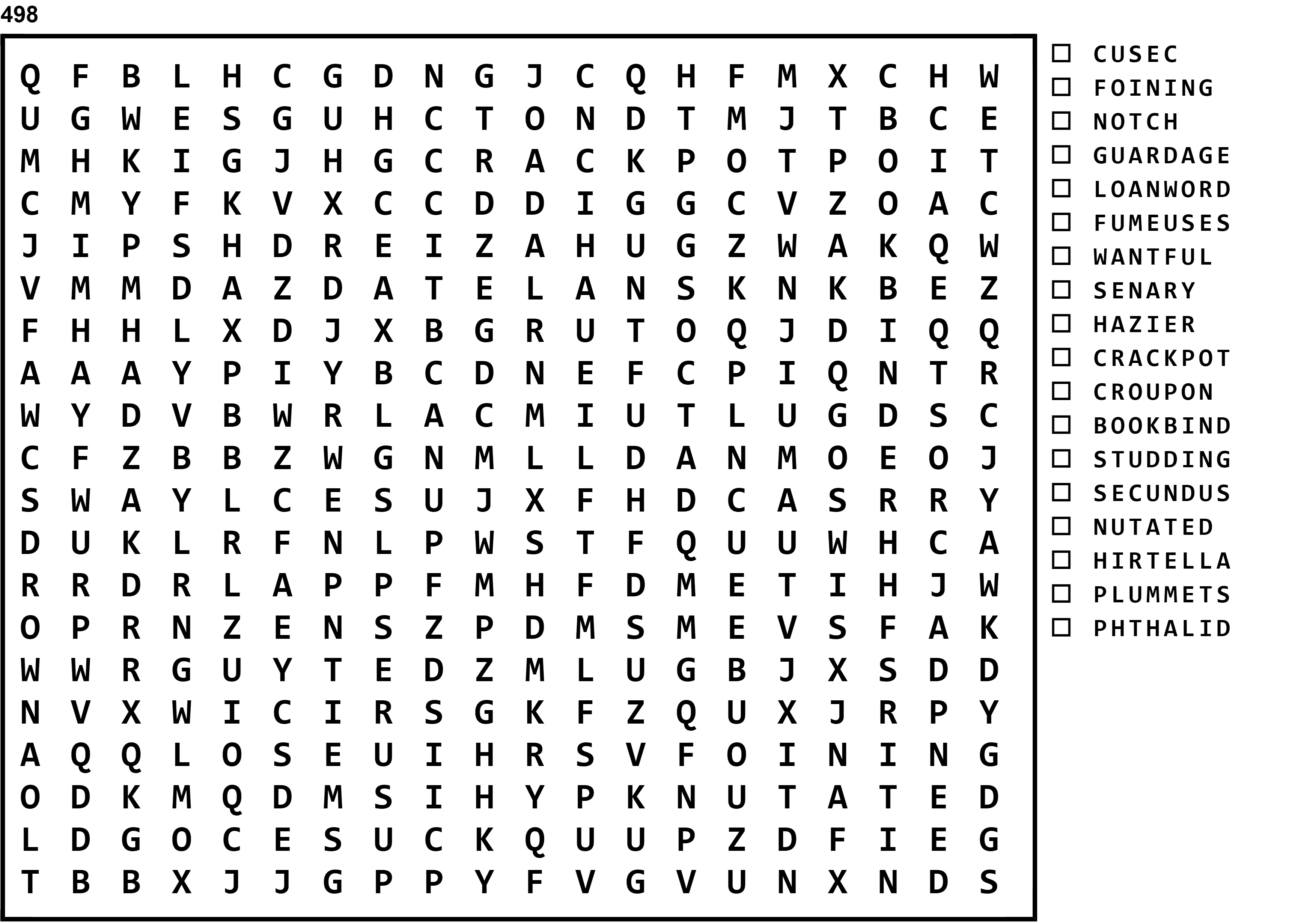 Word Search Puzzle Image