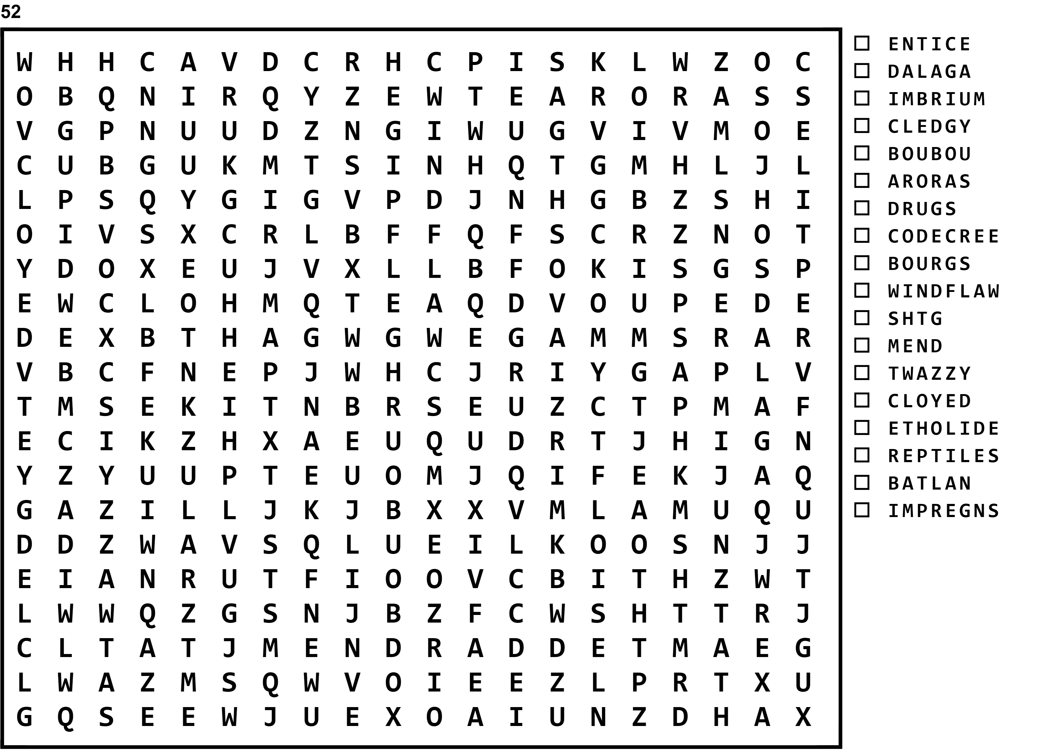 Word Search Puzzle Image