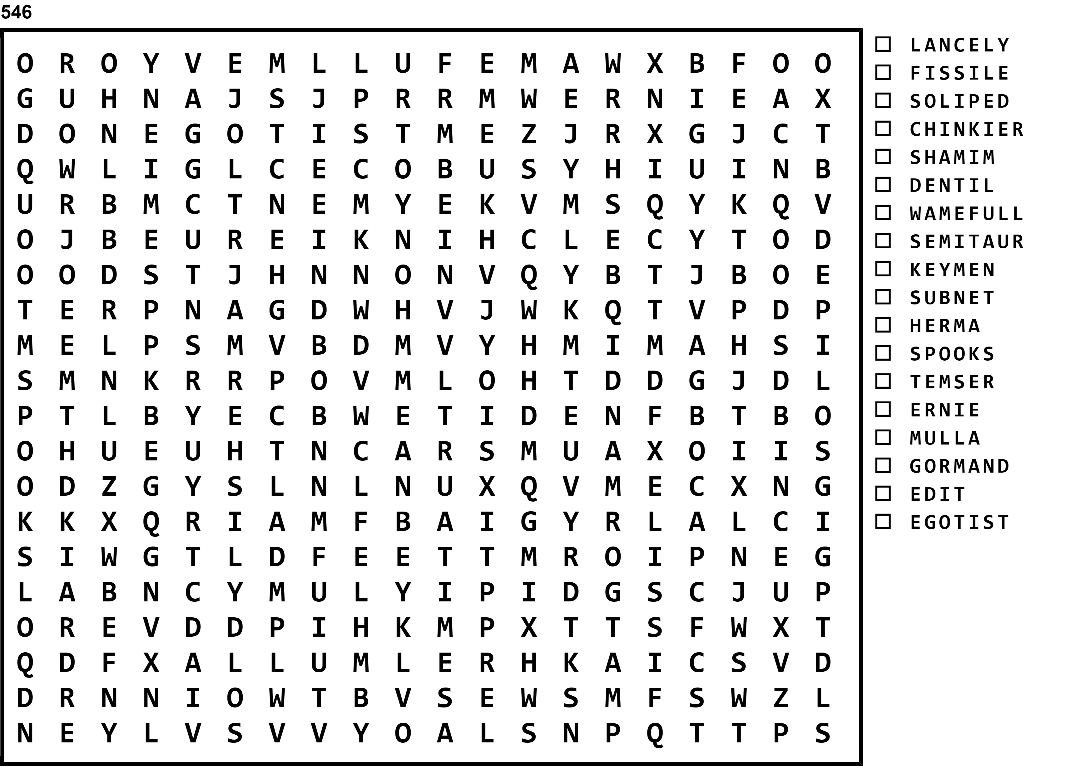 Word Search Puzzle Image