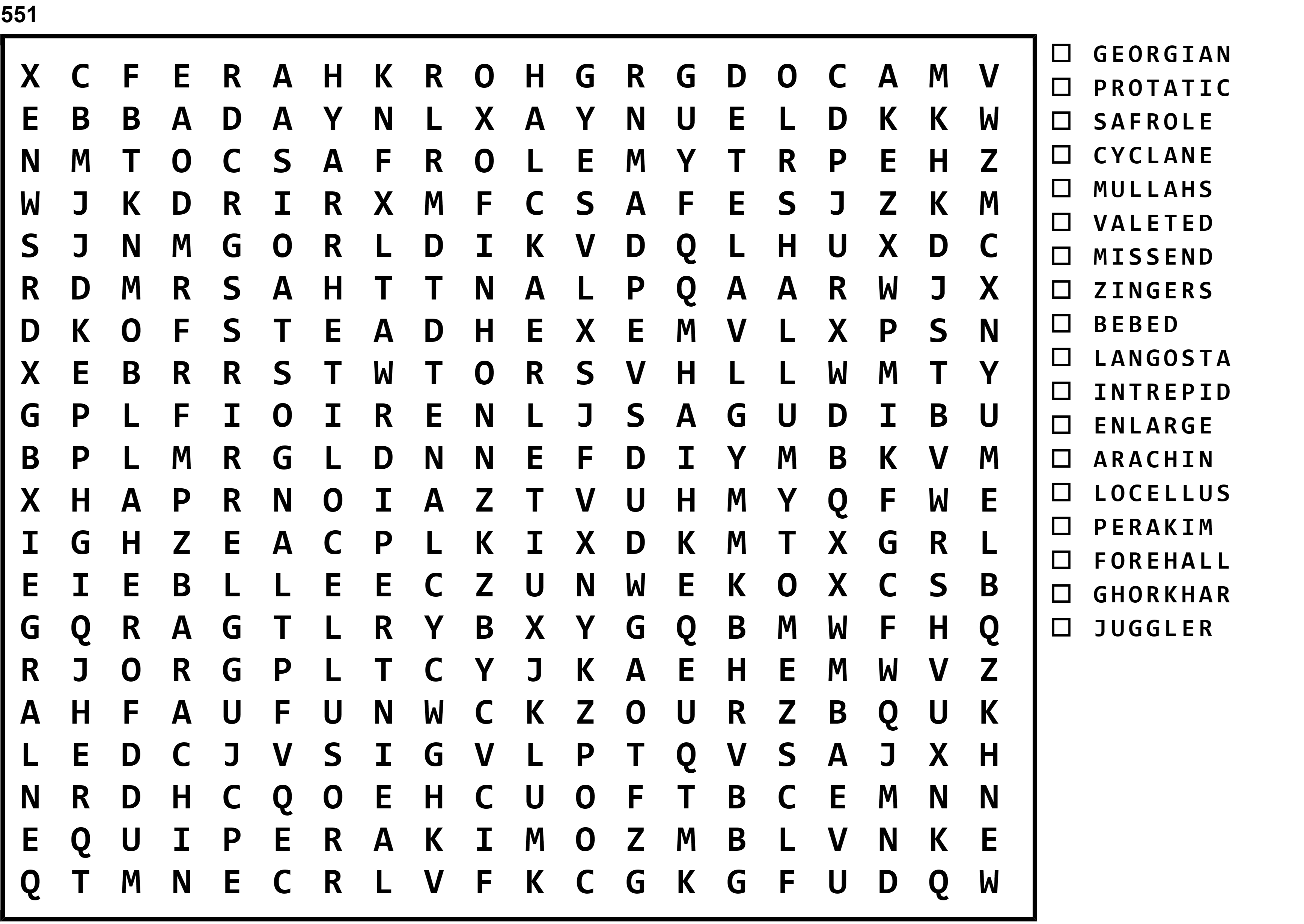 Word Search Puzzle Image