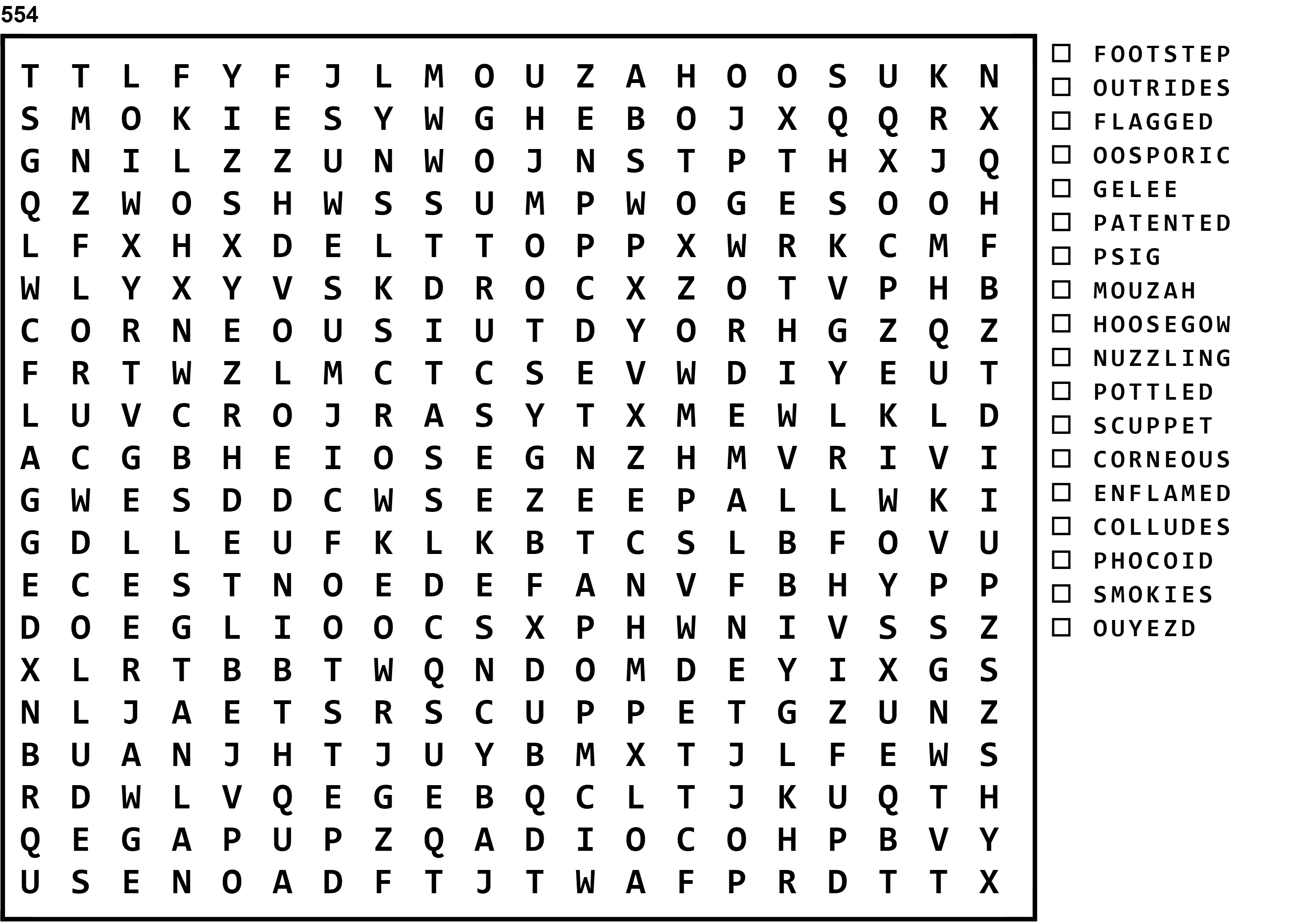 Word Search Puzzle Image