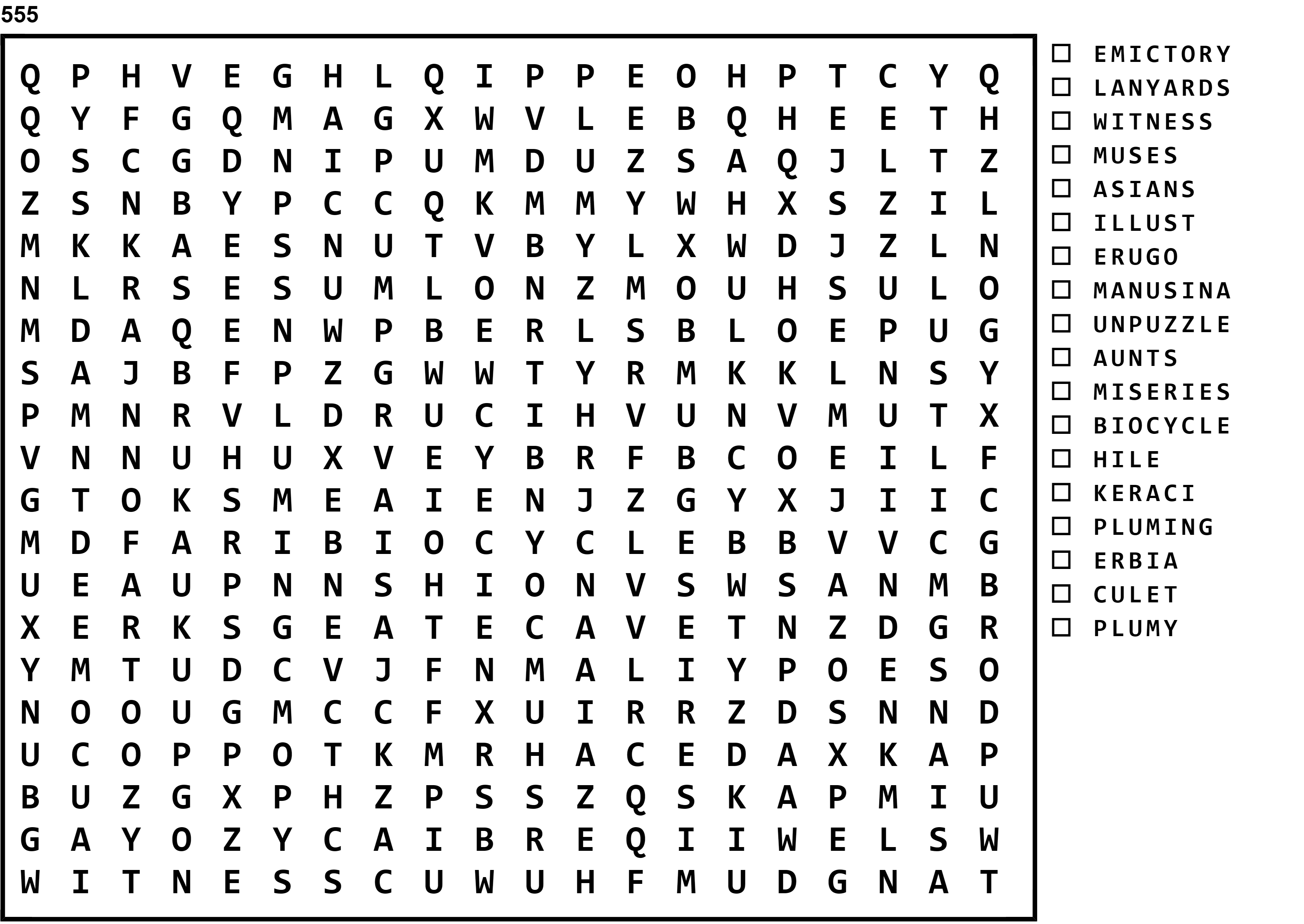 Word Search Puzzle Image