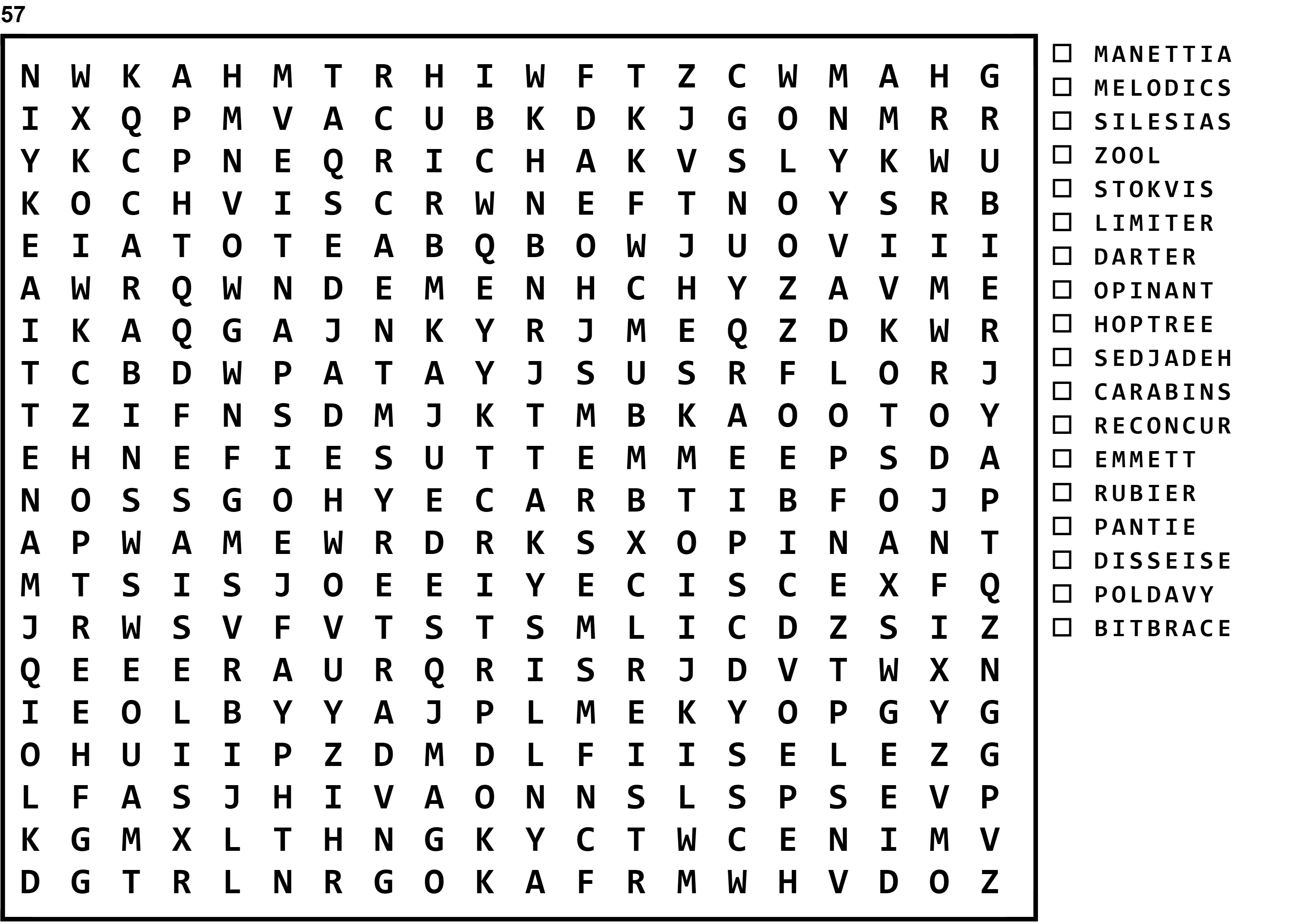 Word Search Puzzle Image