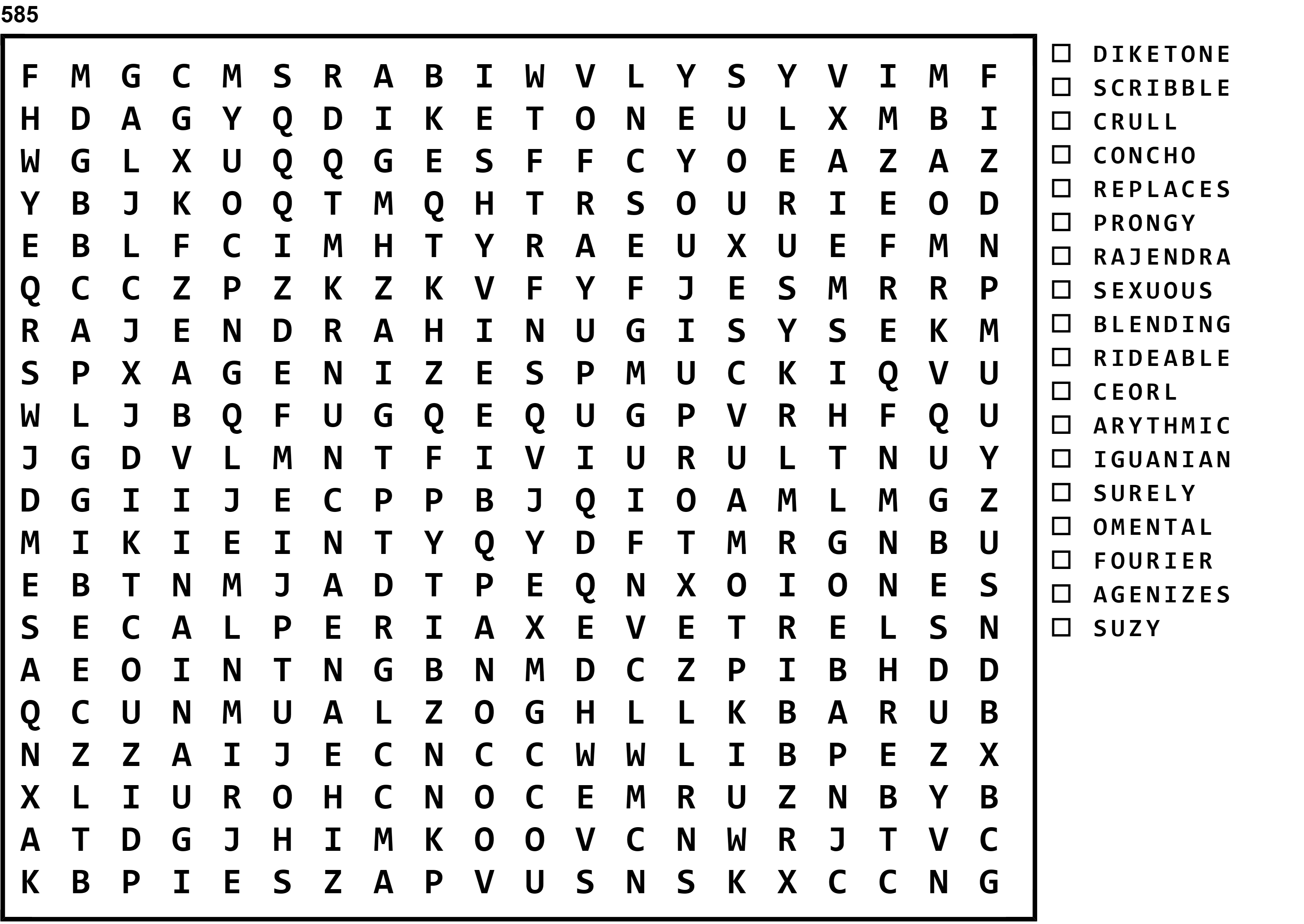 Word Search Puzzle Image