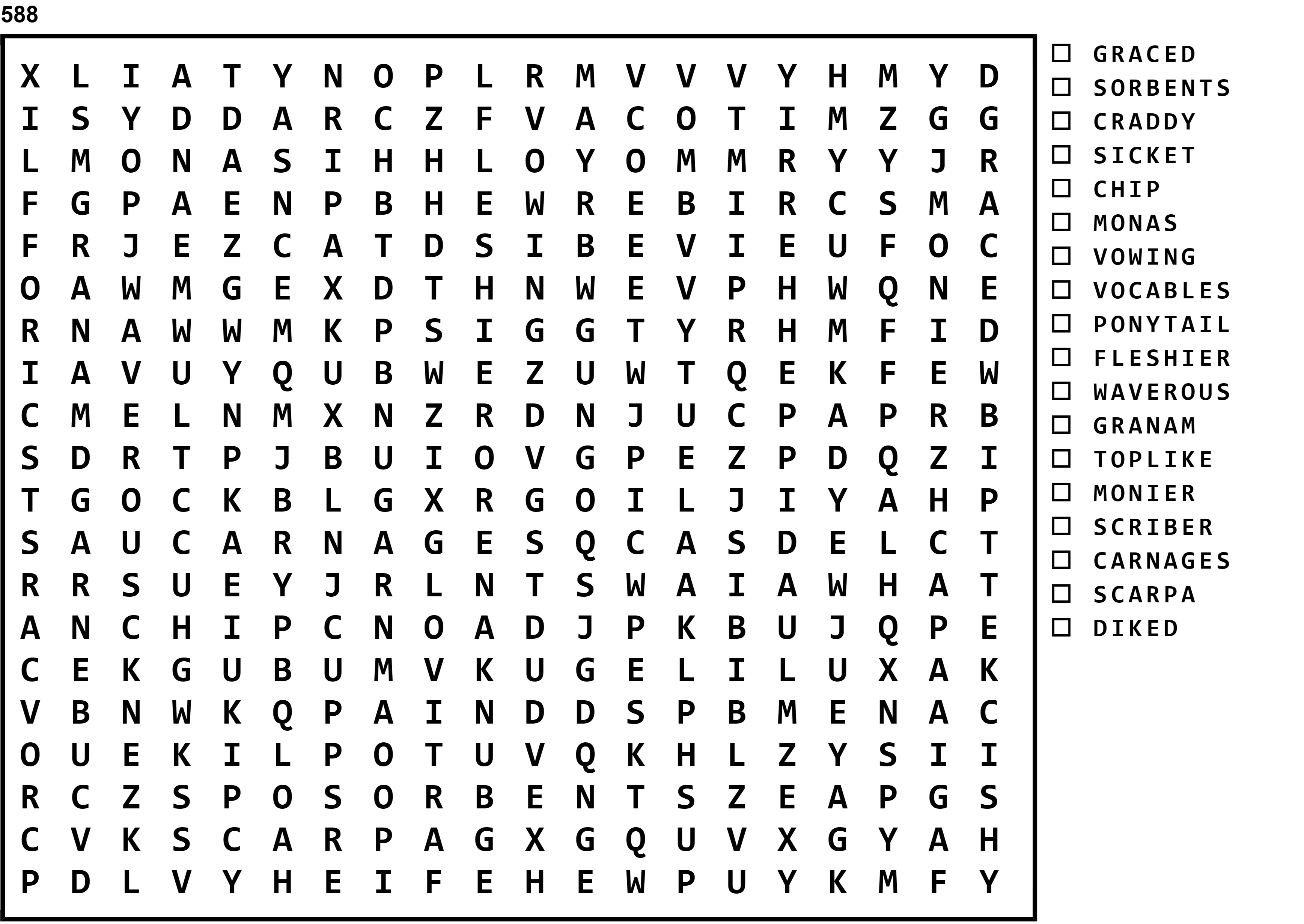 Word Search Puzzle Image