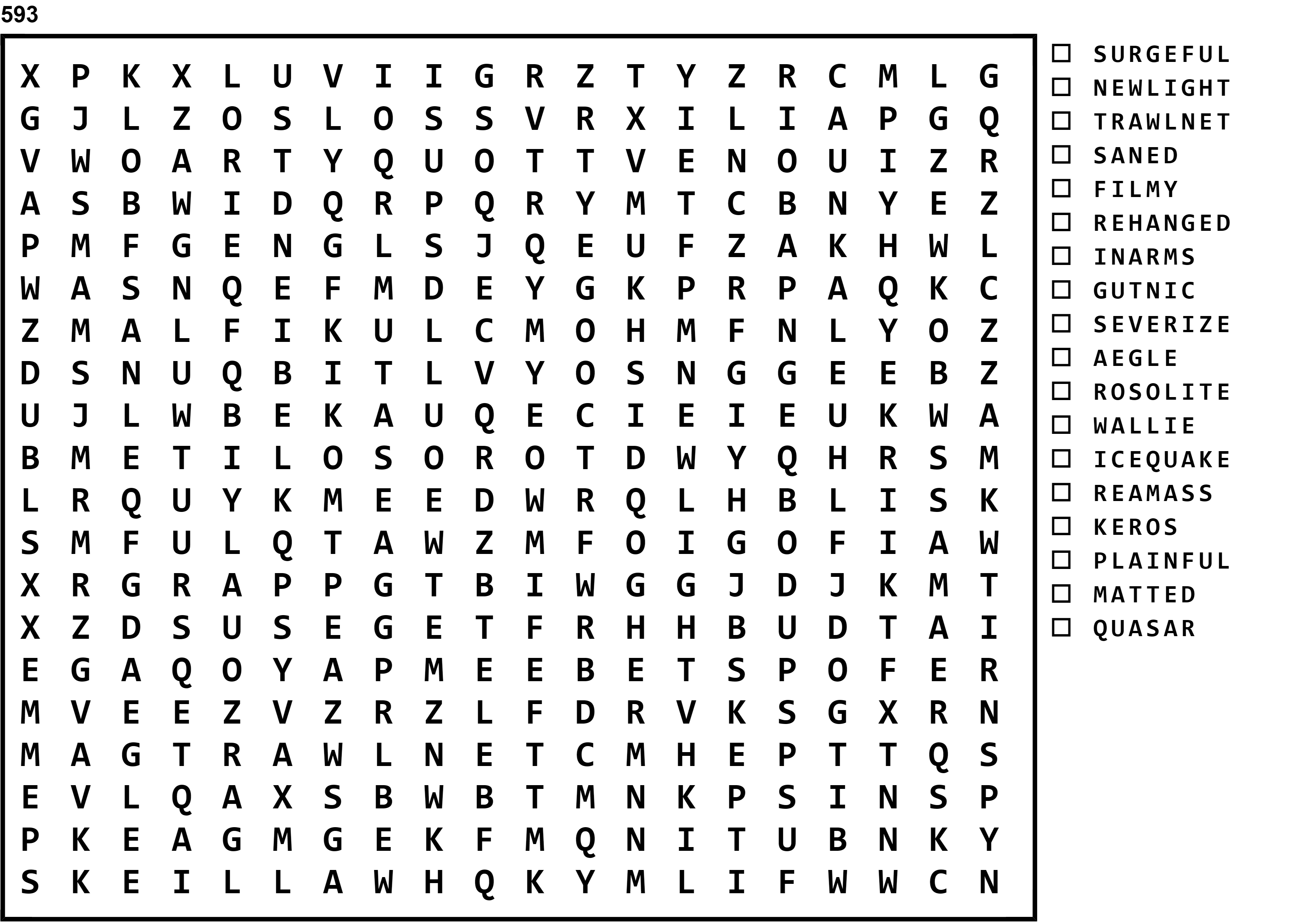 Word Search Puzzle Image