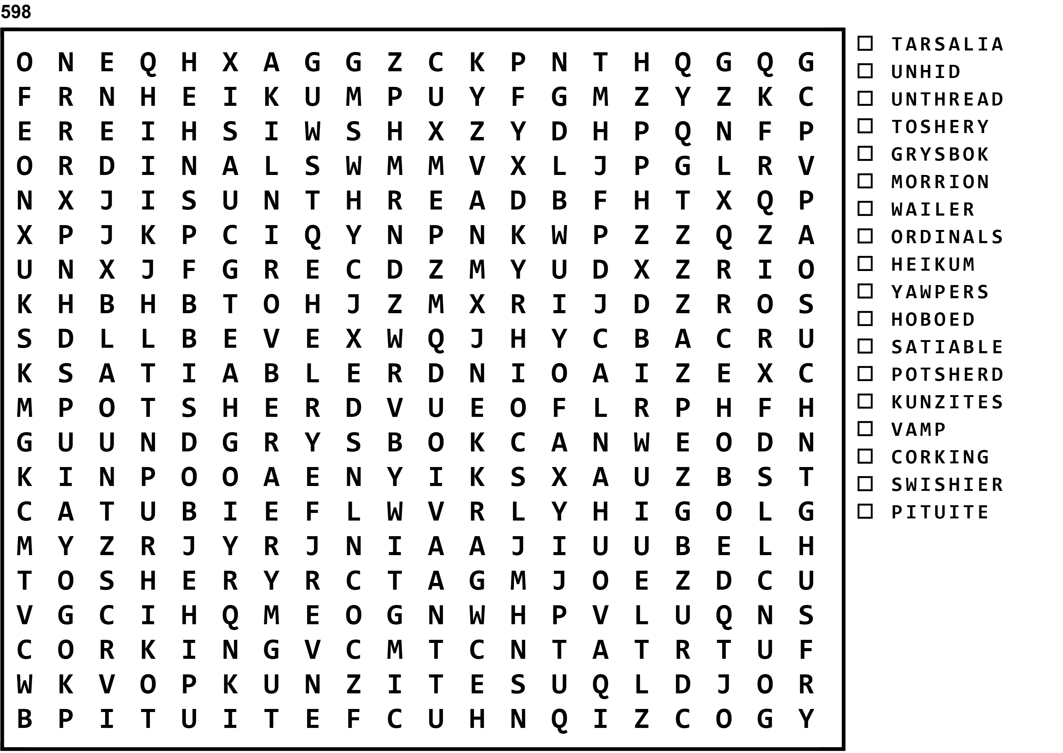 Word Search Puzzle Image