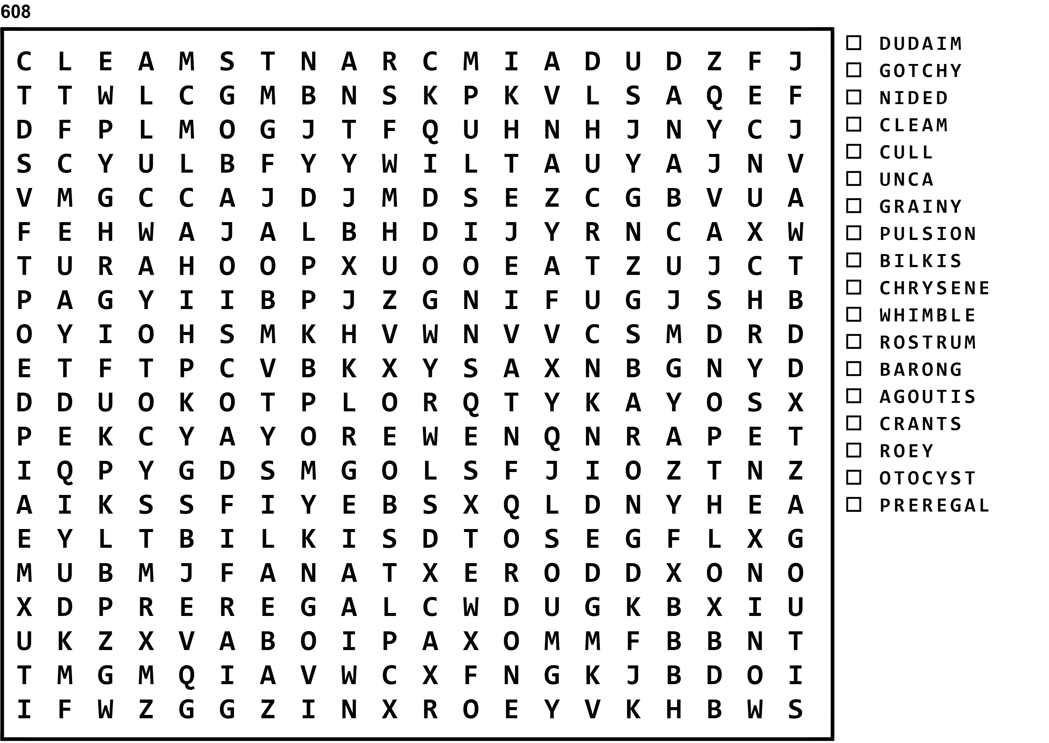 Word Search Puzzle Image