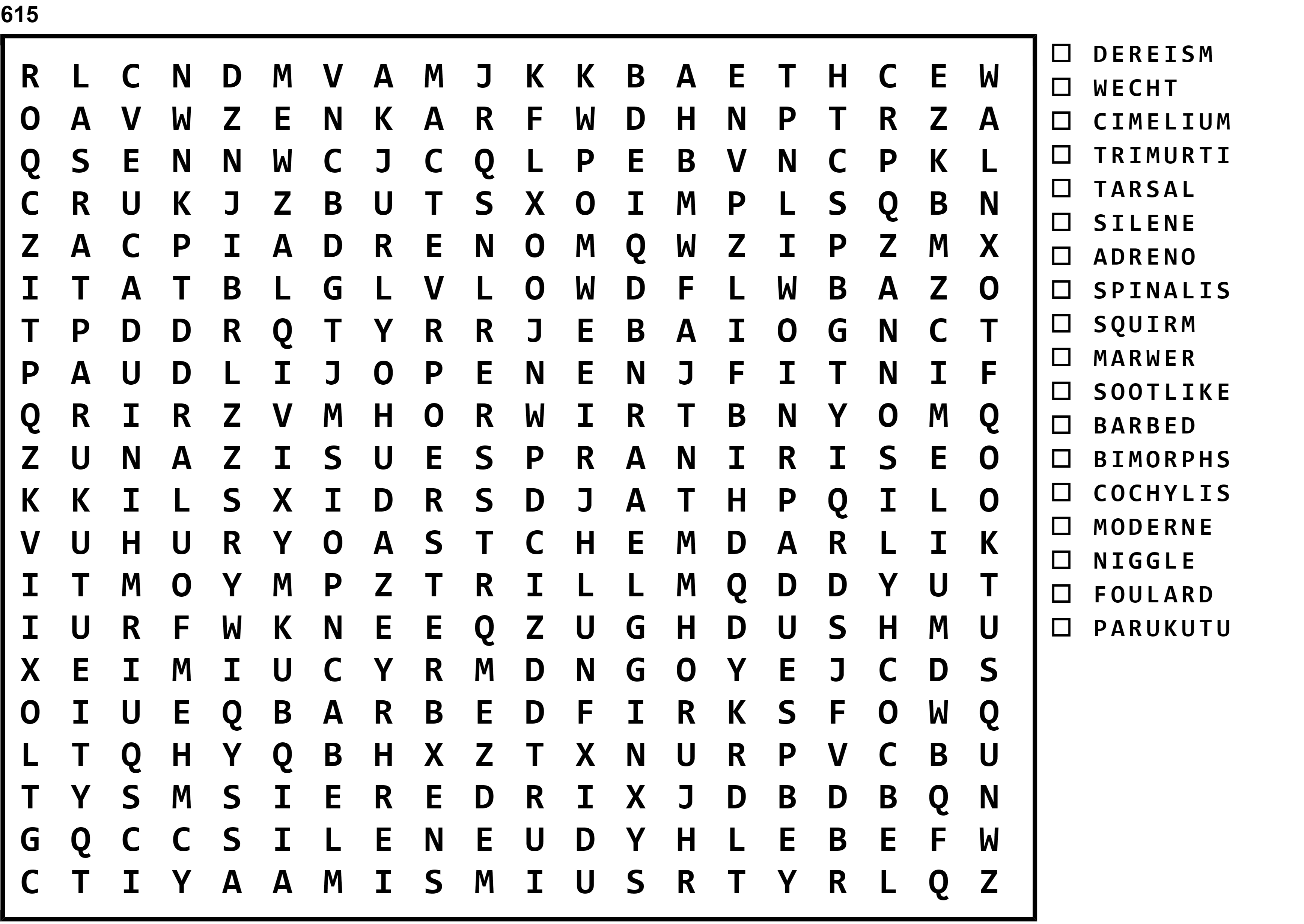 Word Search Puzzle Image