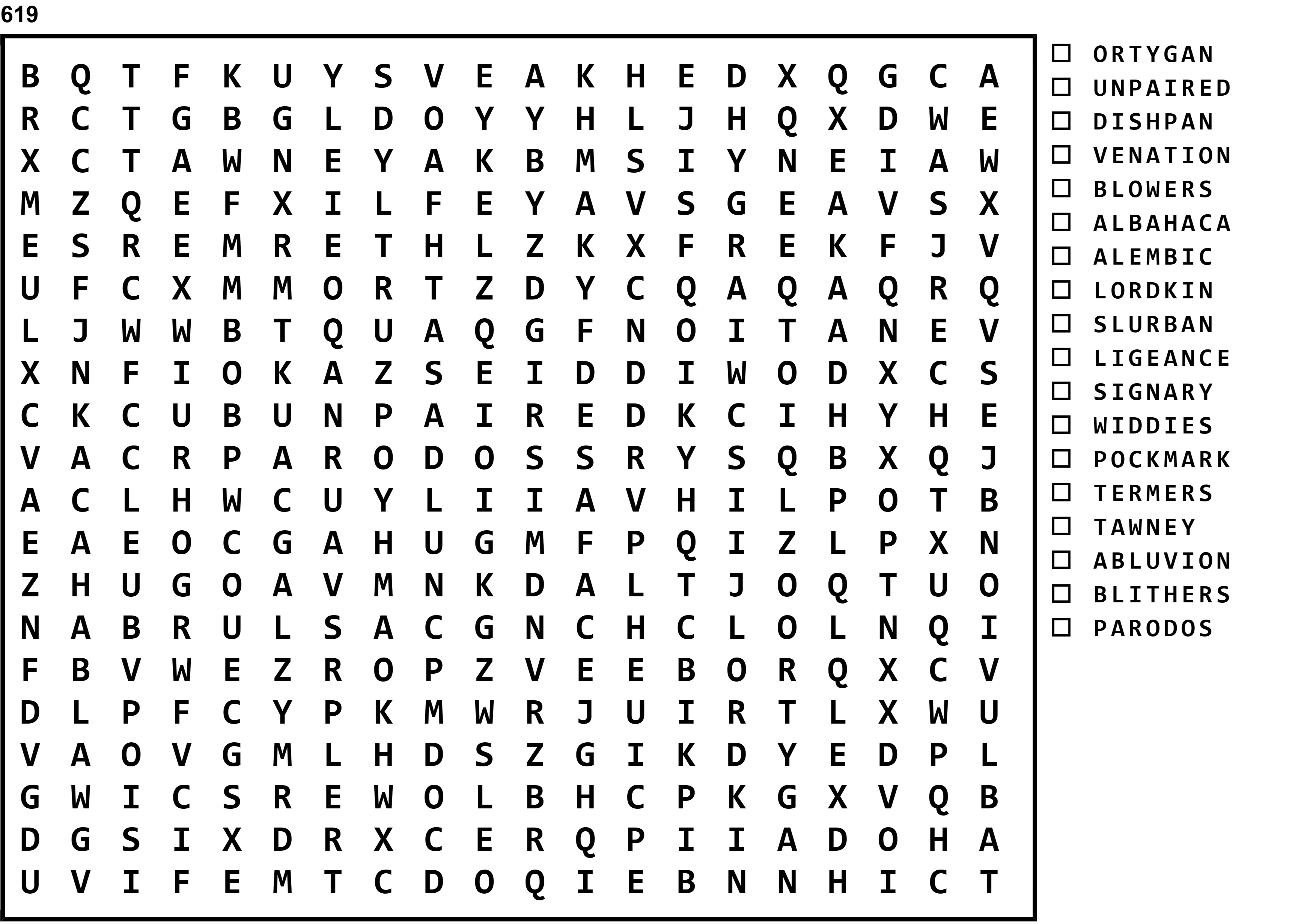 Word Search Puzzle Image