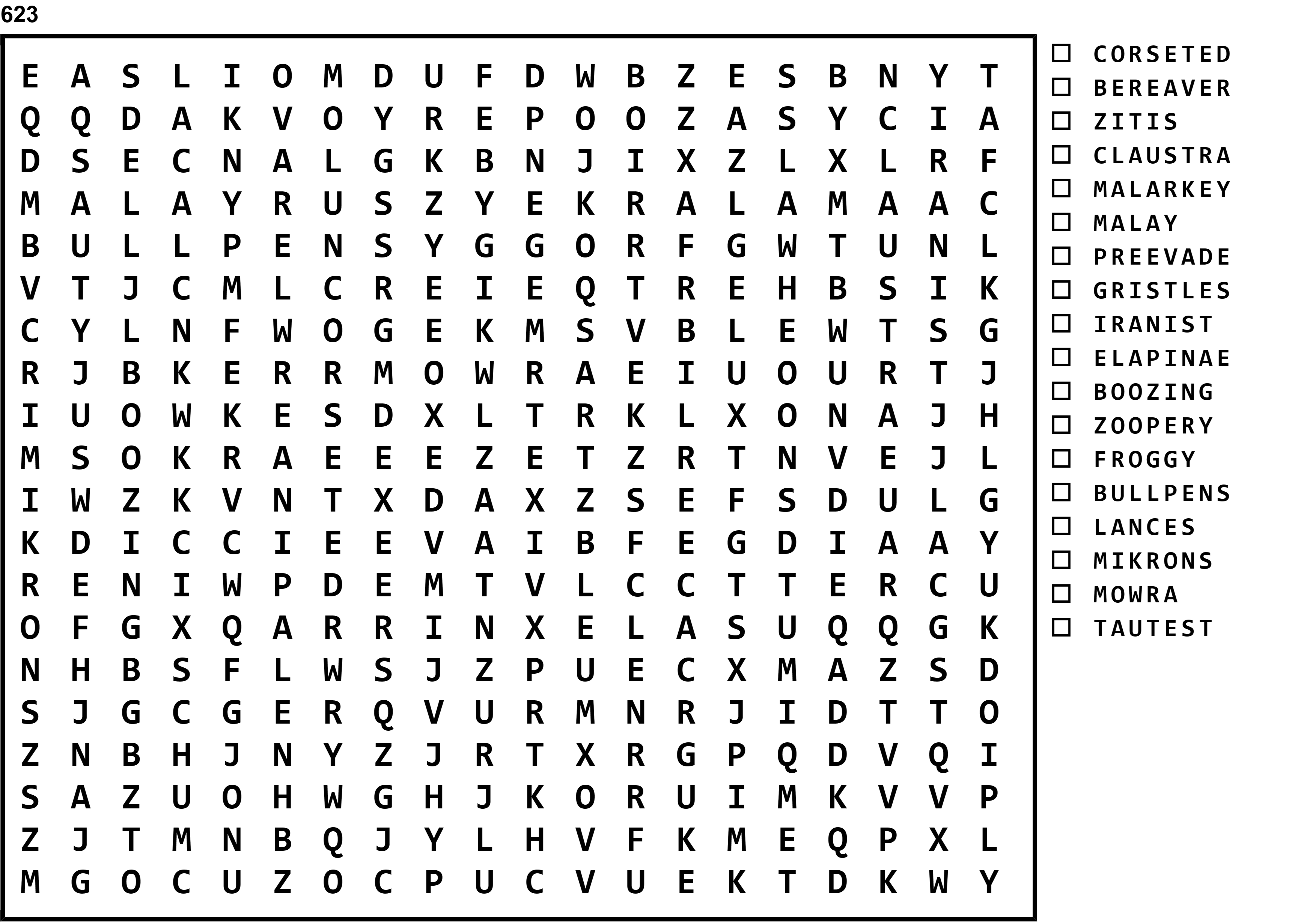 Word Search Puzzle Image