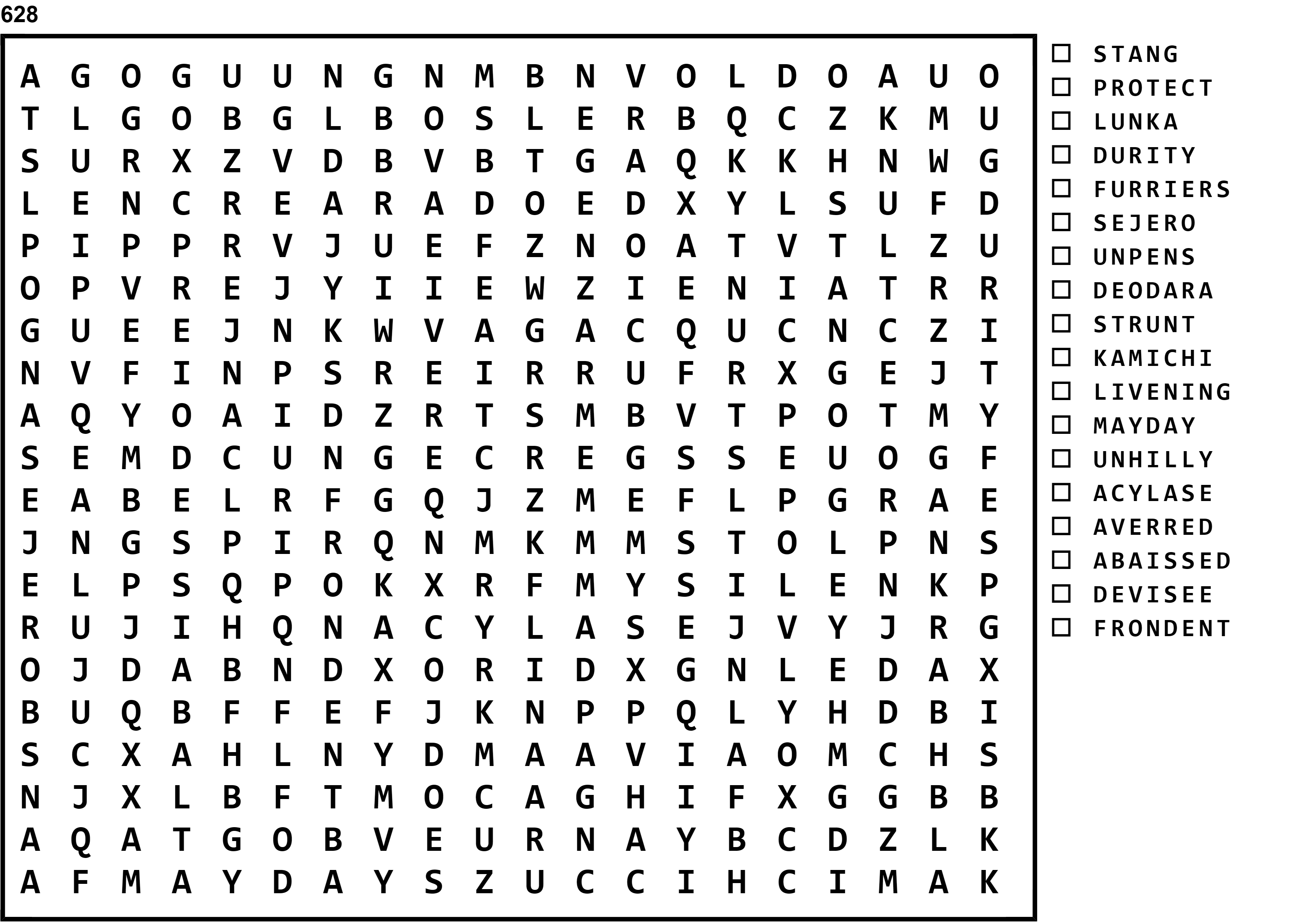 Word Search Puzzle Image