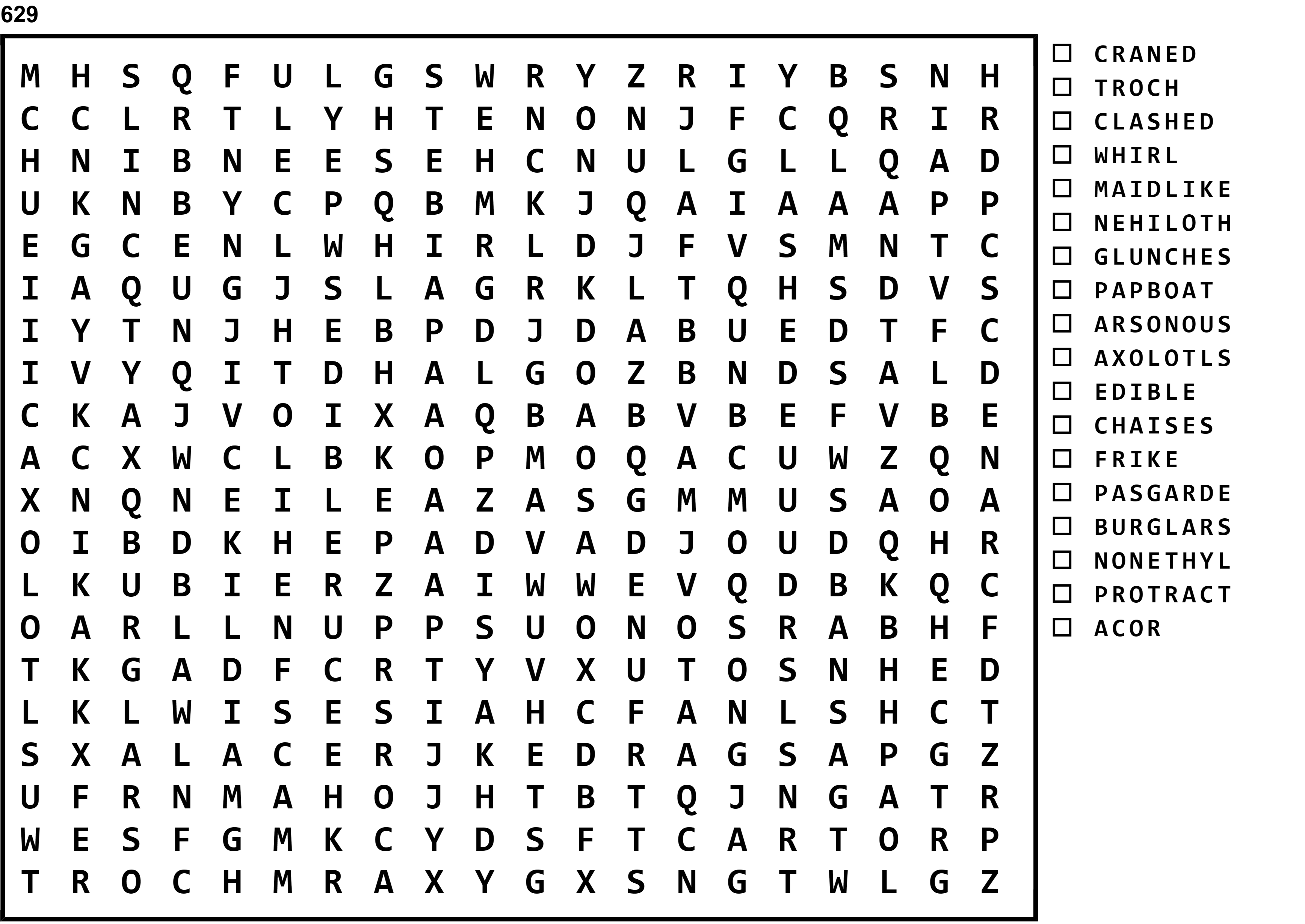 Word Search Puzzle Image