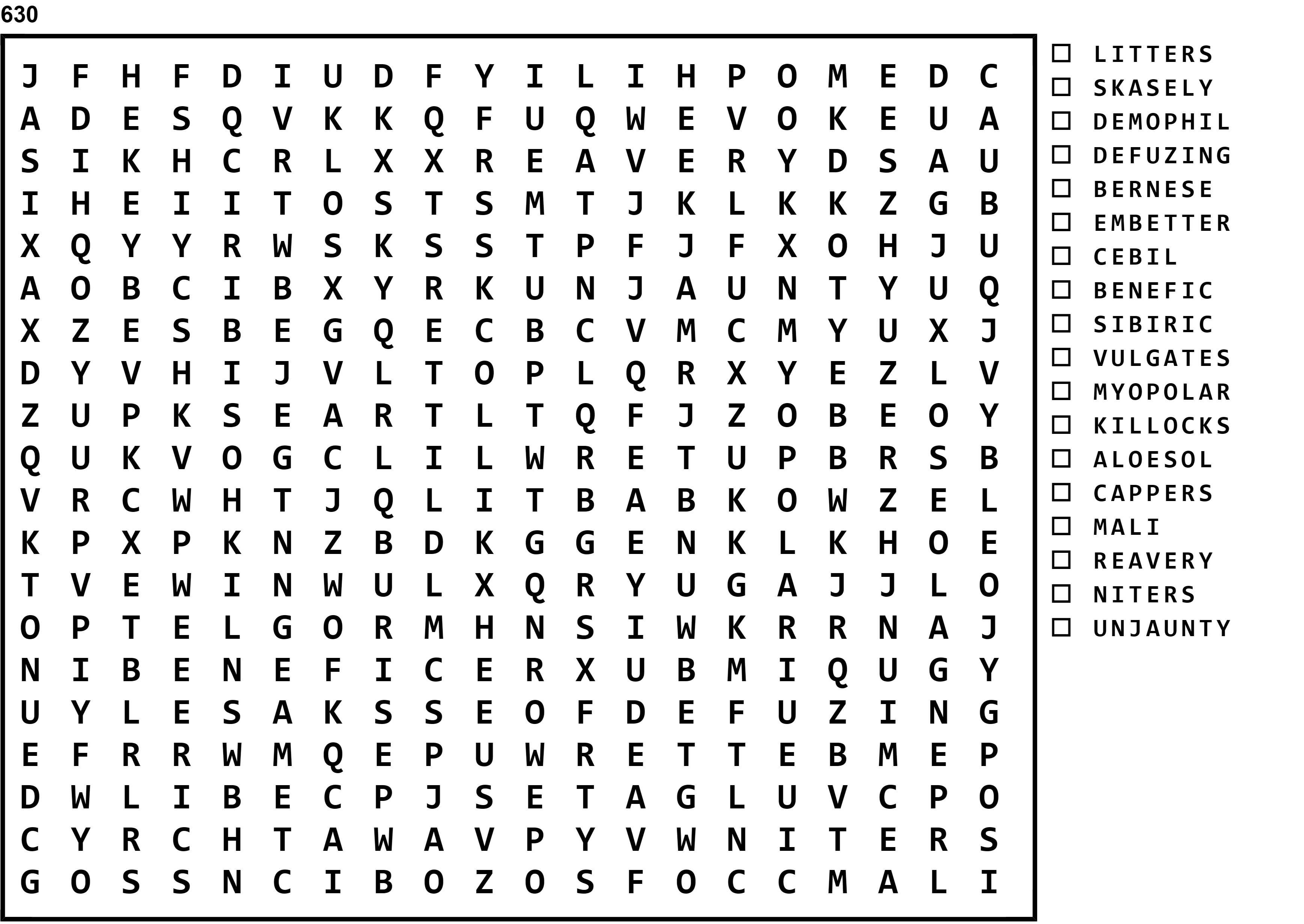 Word Search Puzzle Image