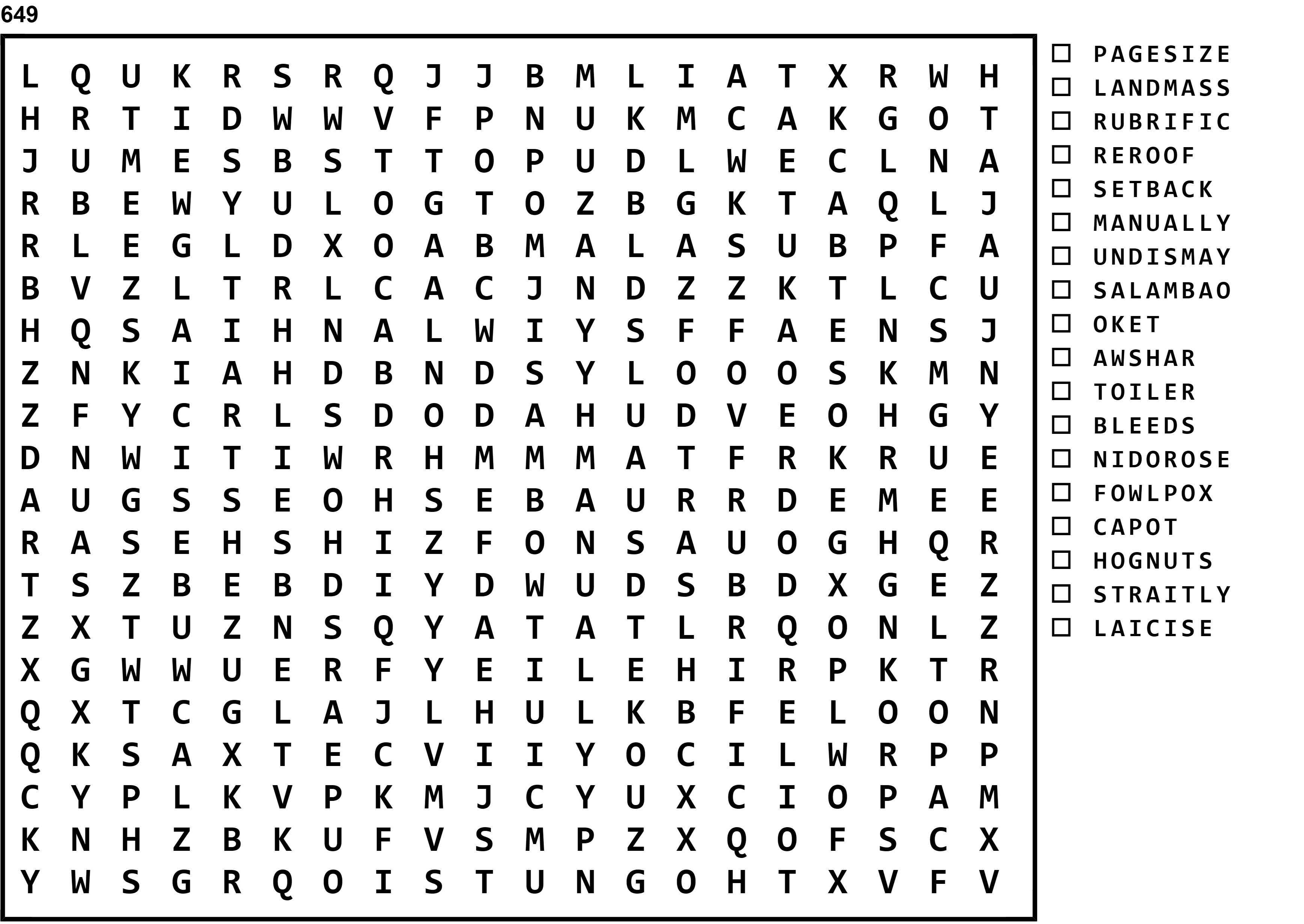 Word Search Puzzle Image